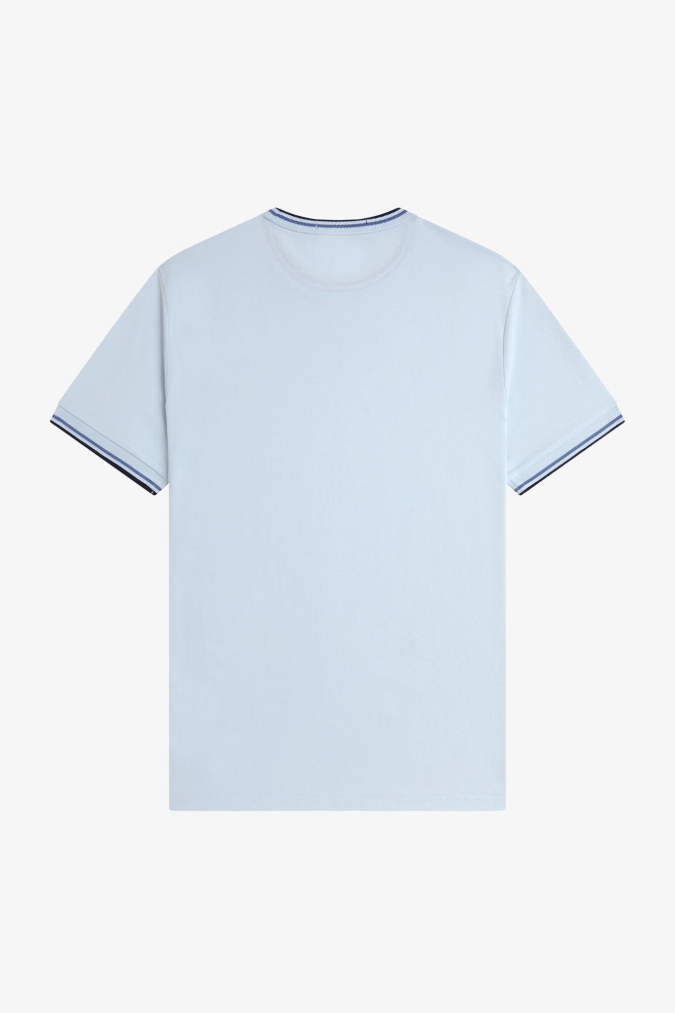 Fred Perry T-shirt com debruado com duas riscas Azul