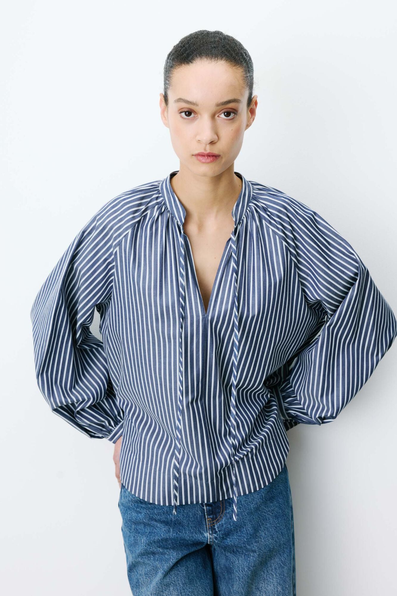 Grace & Mila Blusa &agrave;s riscas Albane Azul