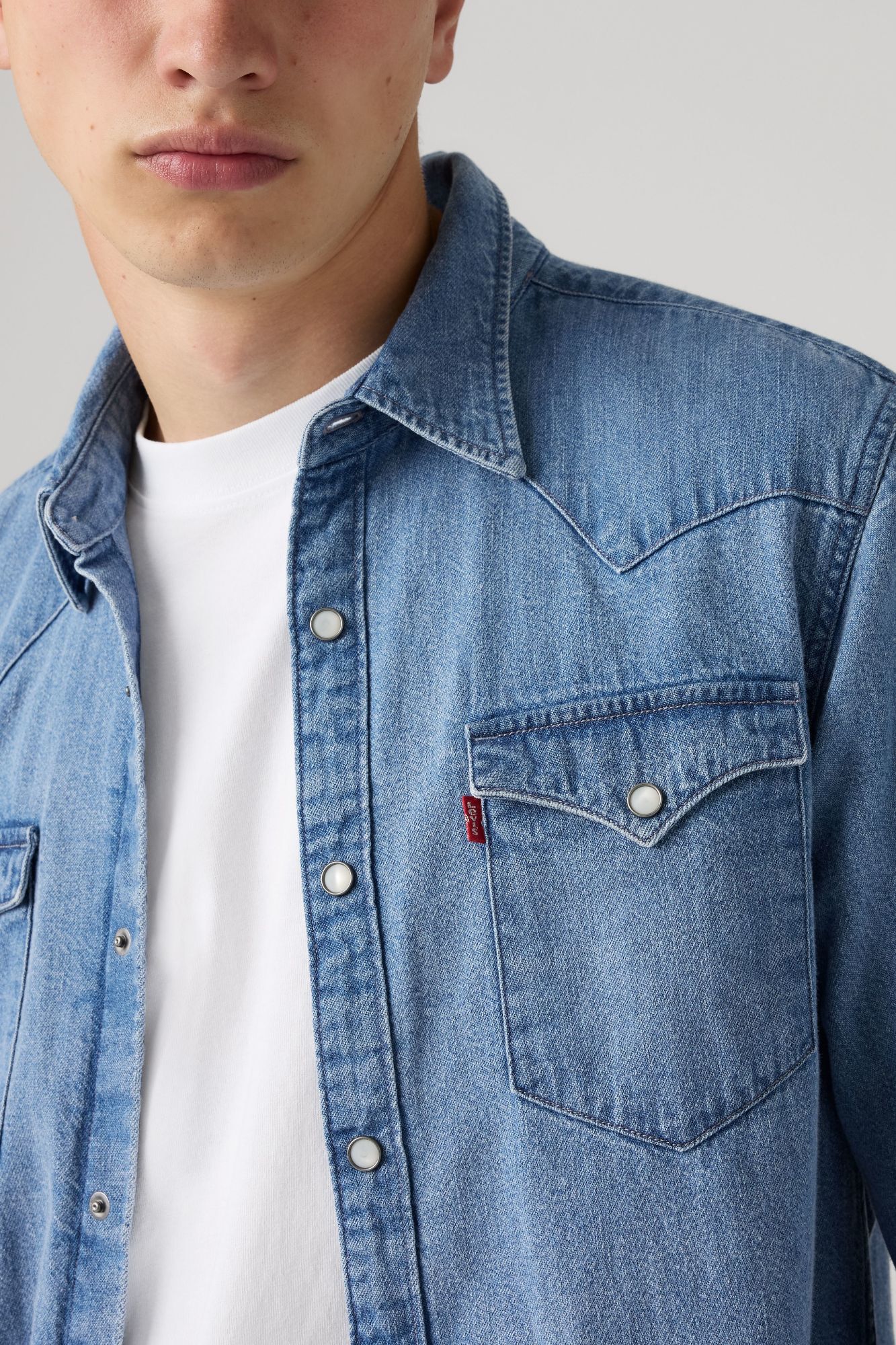 Levi's Camisa de ganga Levis&reg; Azul