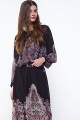 Slowlove Printed blouse Printed grey