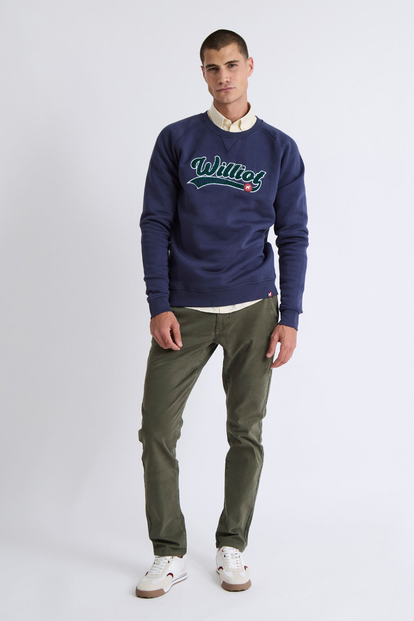 Williot Sweatshirt com manga raglan com logo vintage