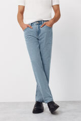 Cortefiel Straight fit jeans Blue