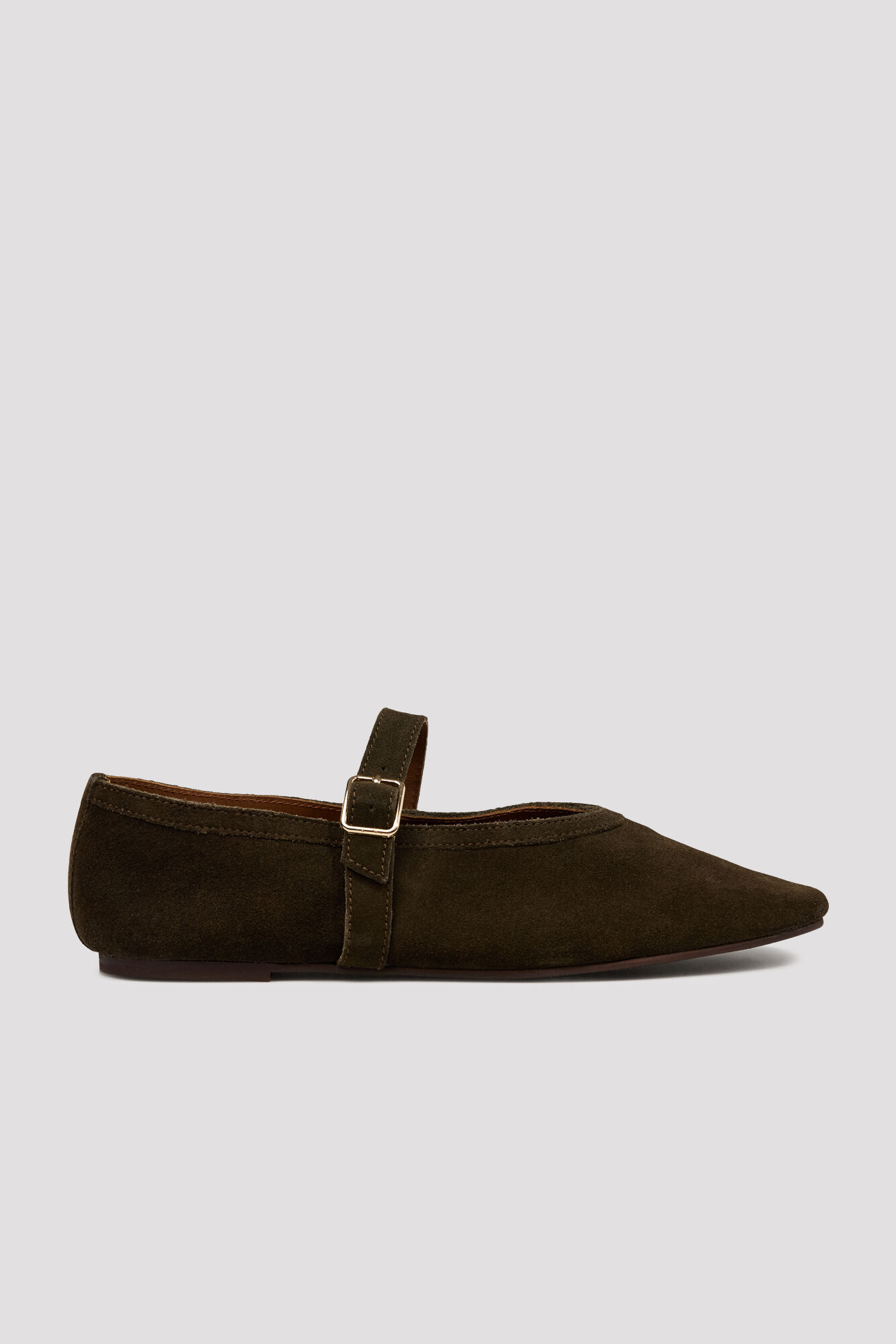 Cortefiel Flat strap ballet flats