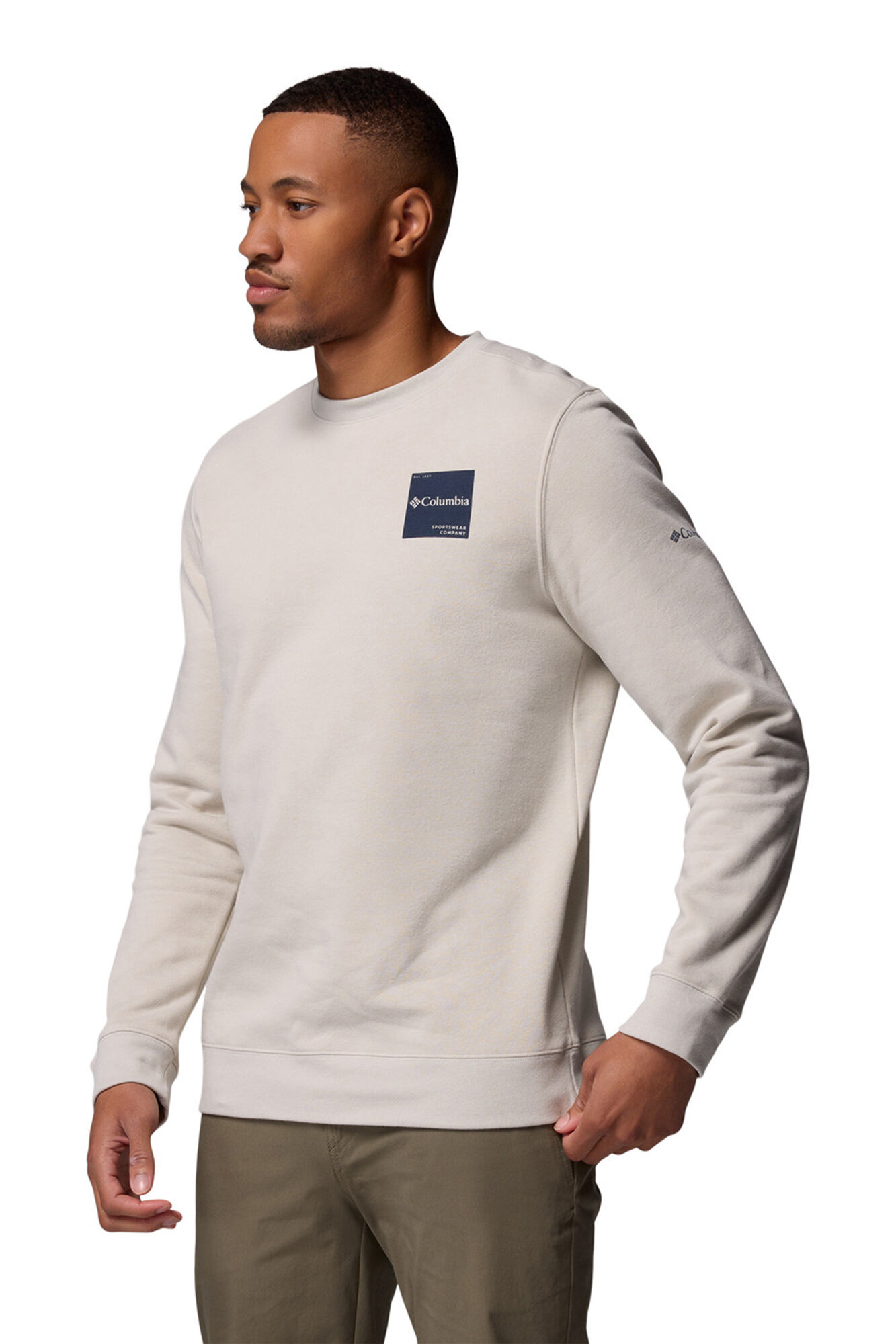 Columbia Moletom para homem Trek&trade; Sweatshirt Tostado
