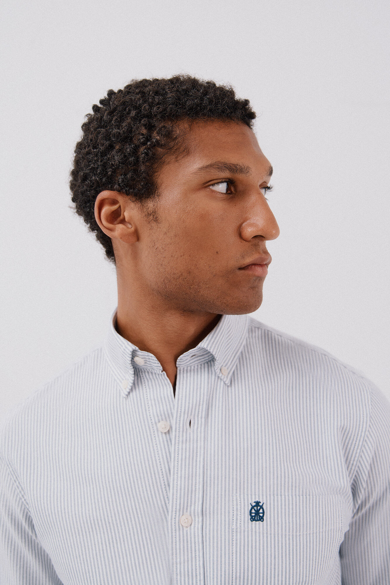 Cortefiel Candle stripe oxford shirt