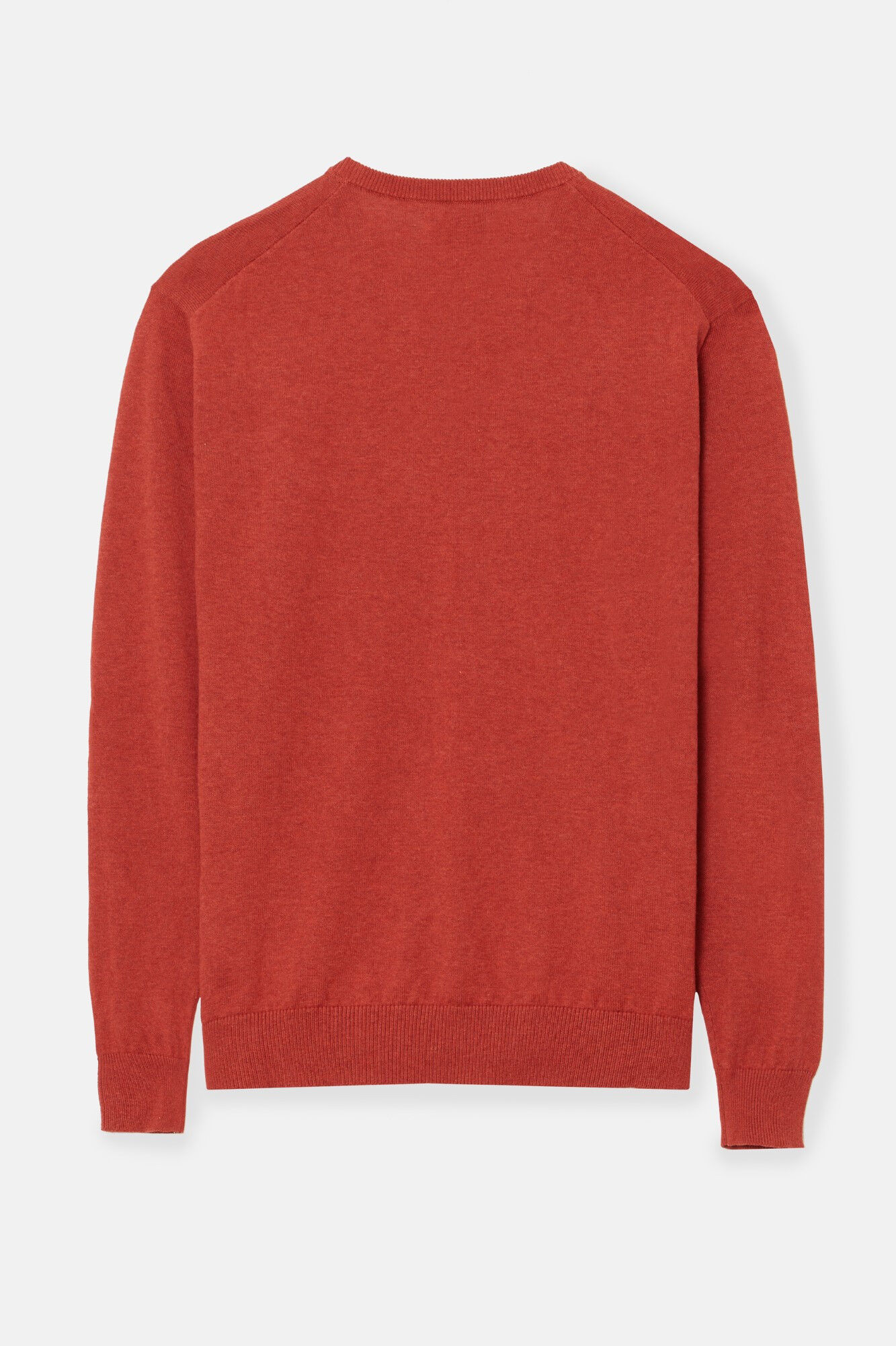 Silbon Jersey liso cuello pico caldera Coral