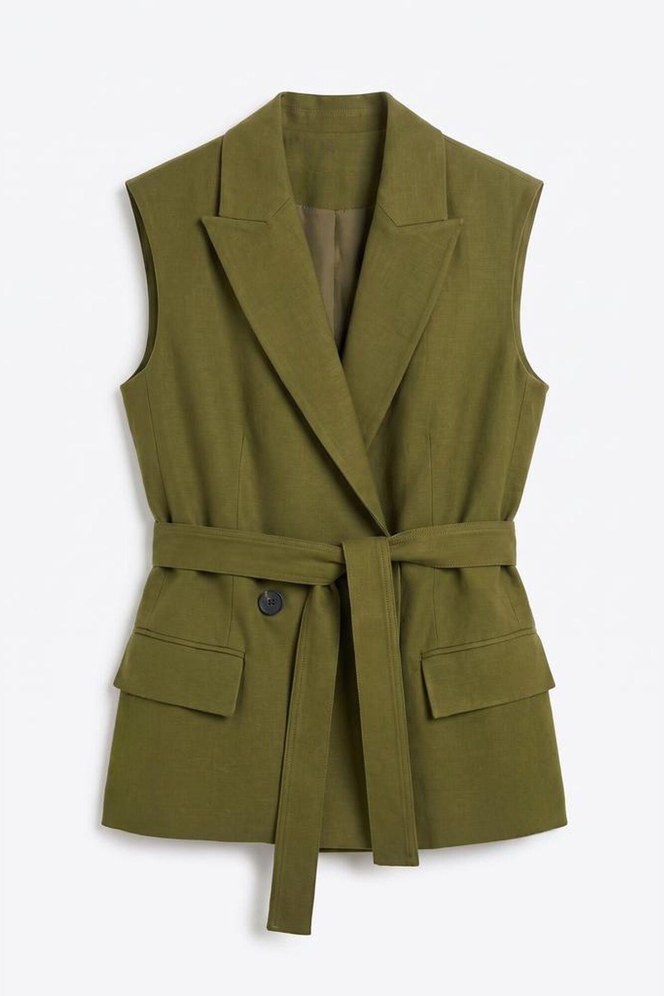 Cortefiel Women's gilet Green