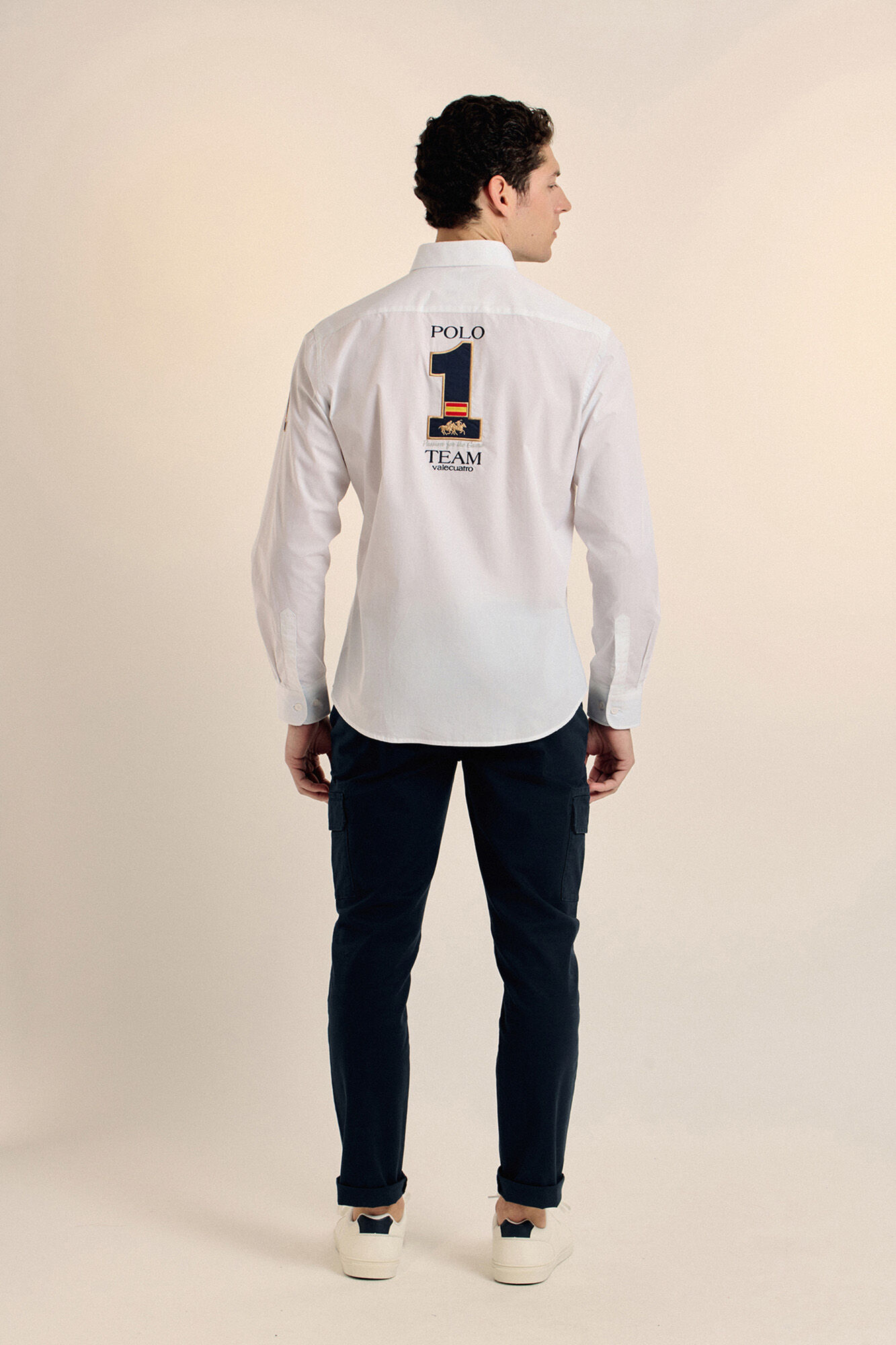 Valecuatro Camisa da Espanha Branco