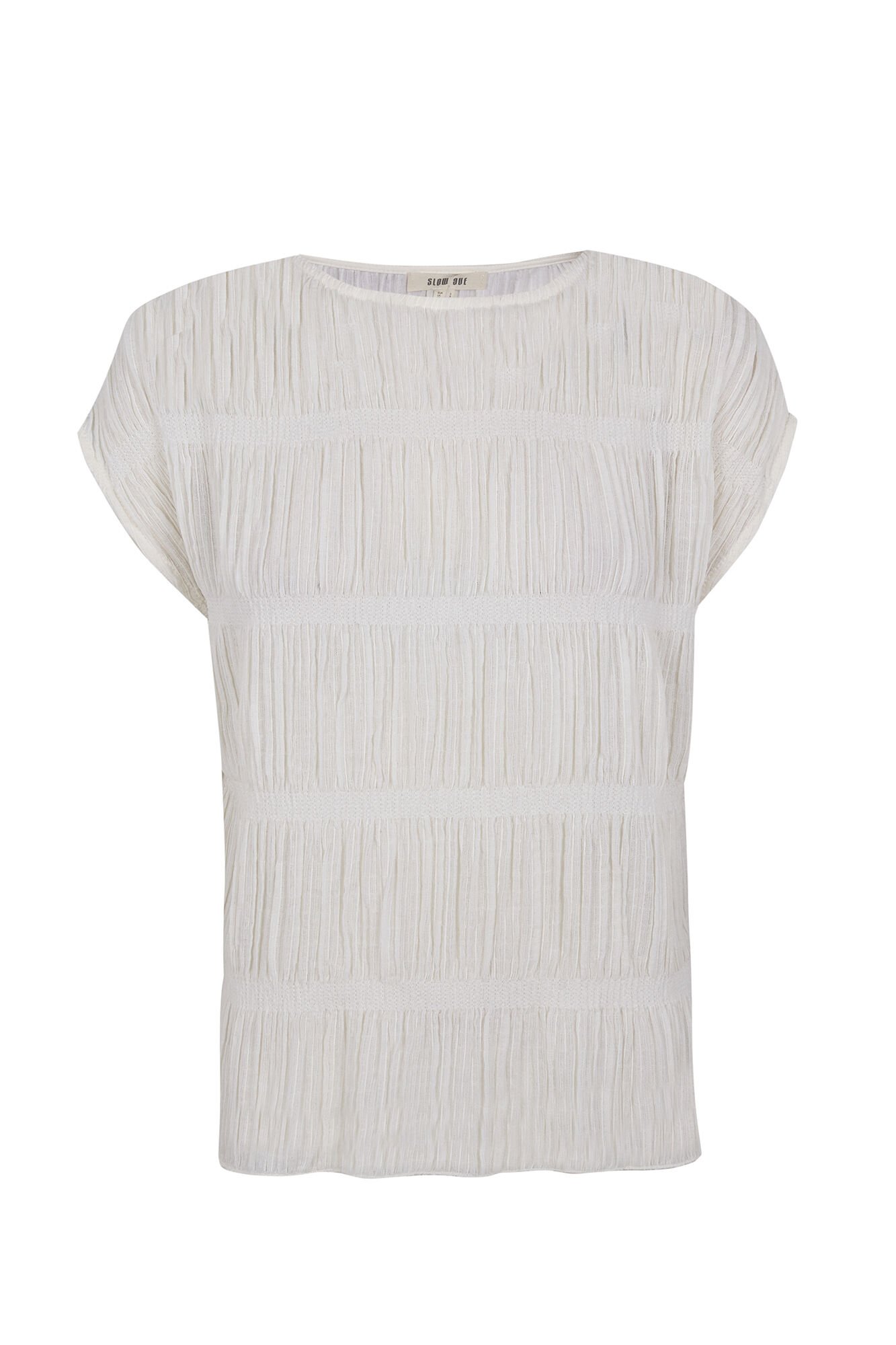 Slowlove Top vuelo Marfil