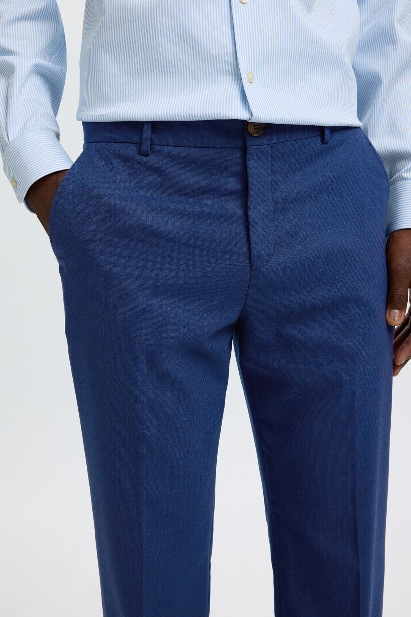 Selected Cal&ccedil;as de fato Slim Fit