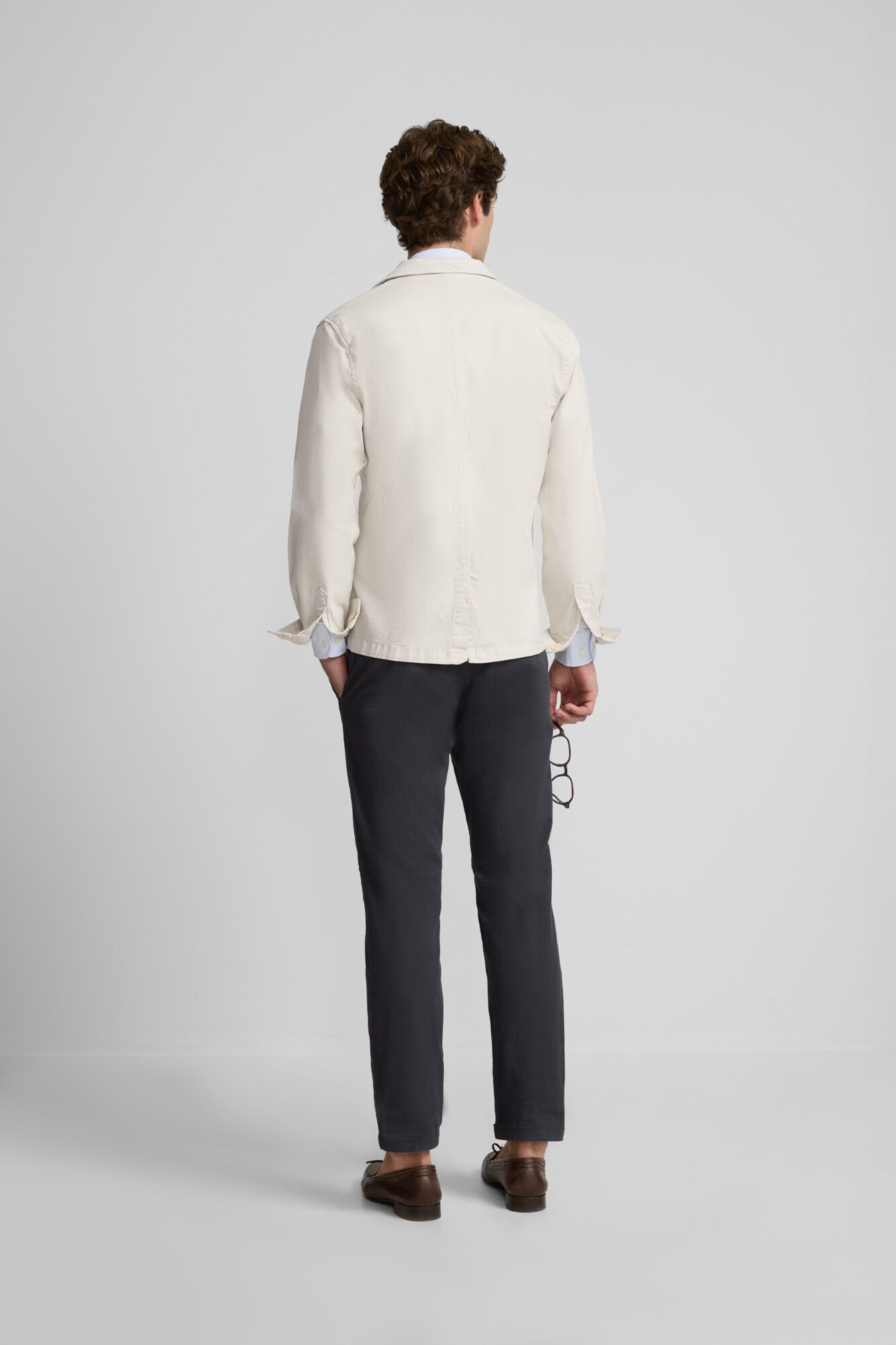 Silbon Casual semi-blazer Beige