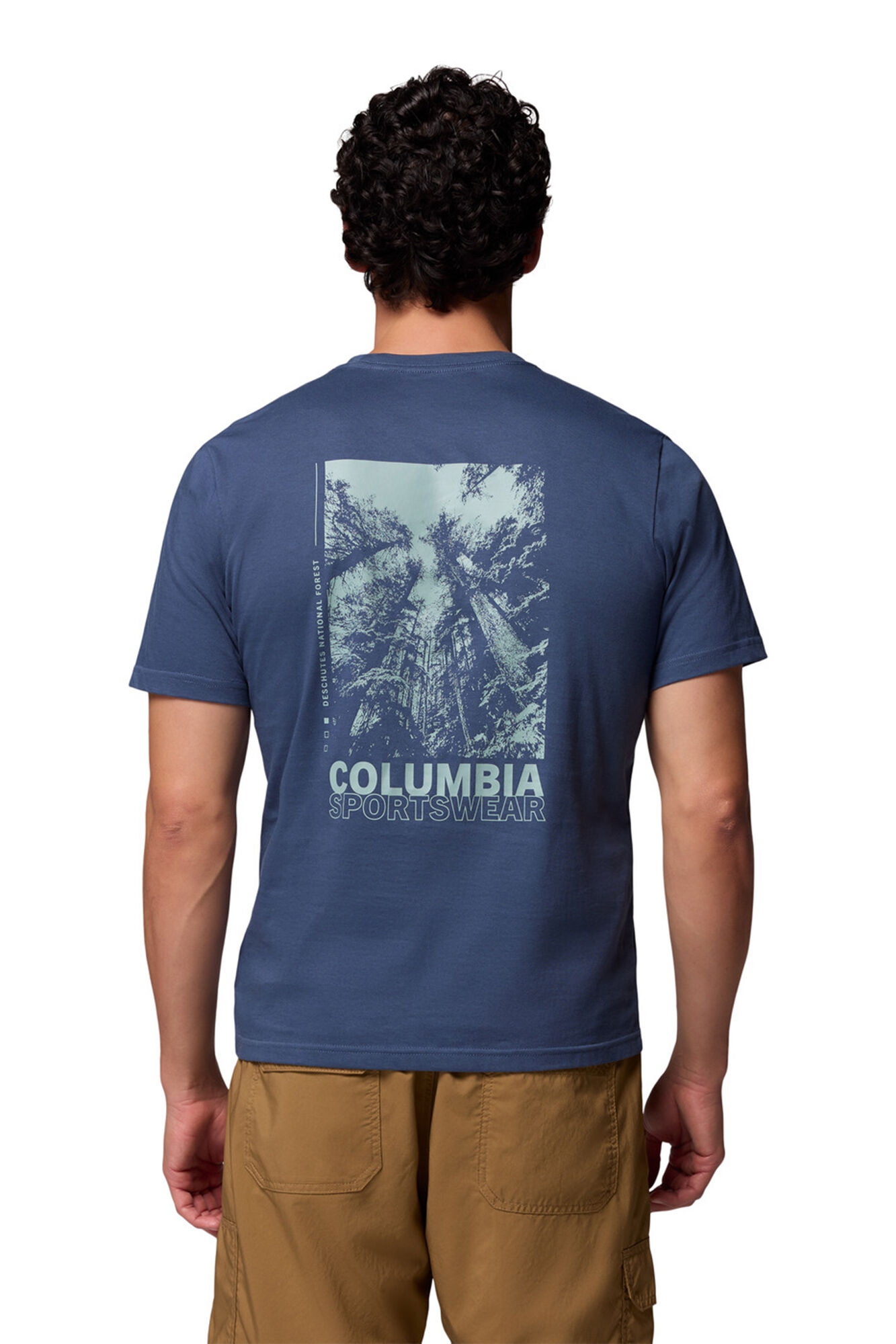 Columbia Camiseta Columbia Rapid Ridge&trade; II para homem Azul