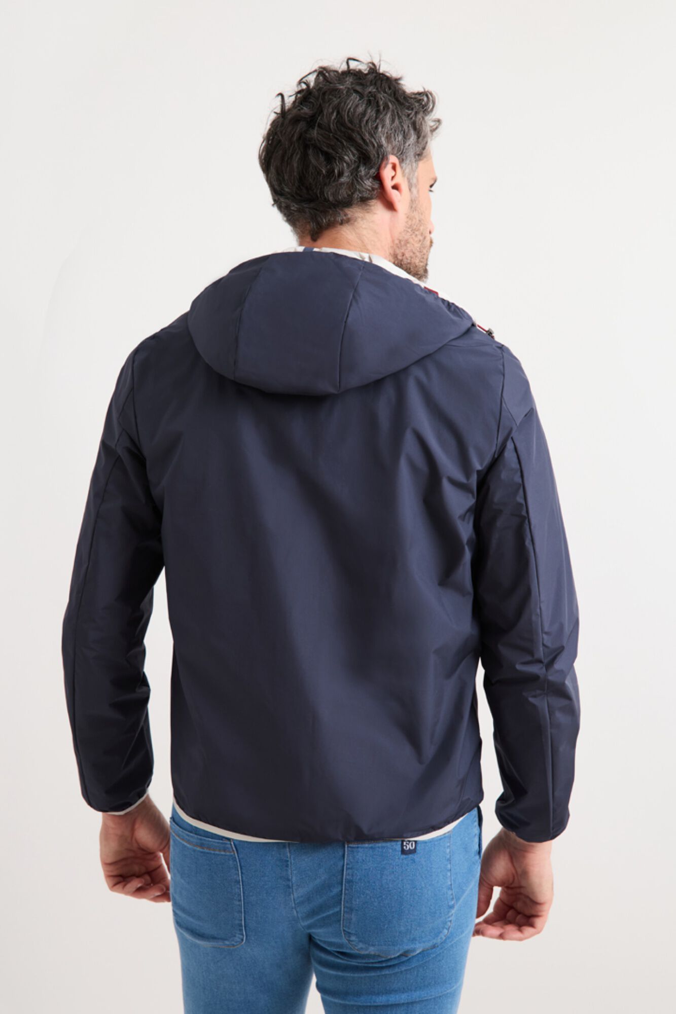 Williot Blus&atilde;o Revers&iacute;vel T&eacute;cnico Azul