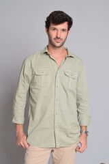 Cloking Bolsos de camisa Verde