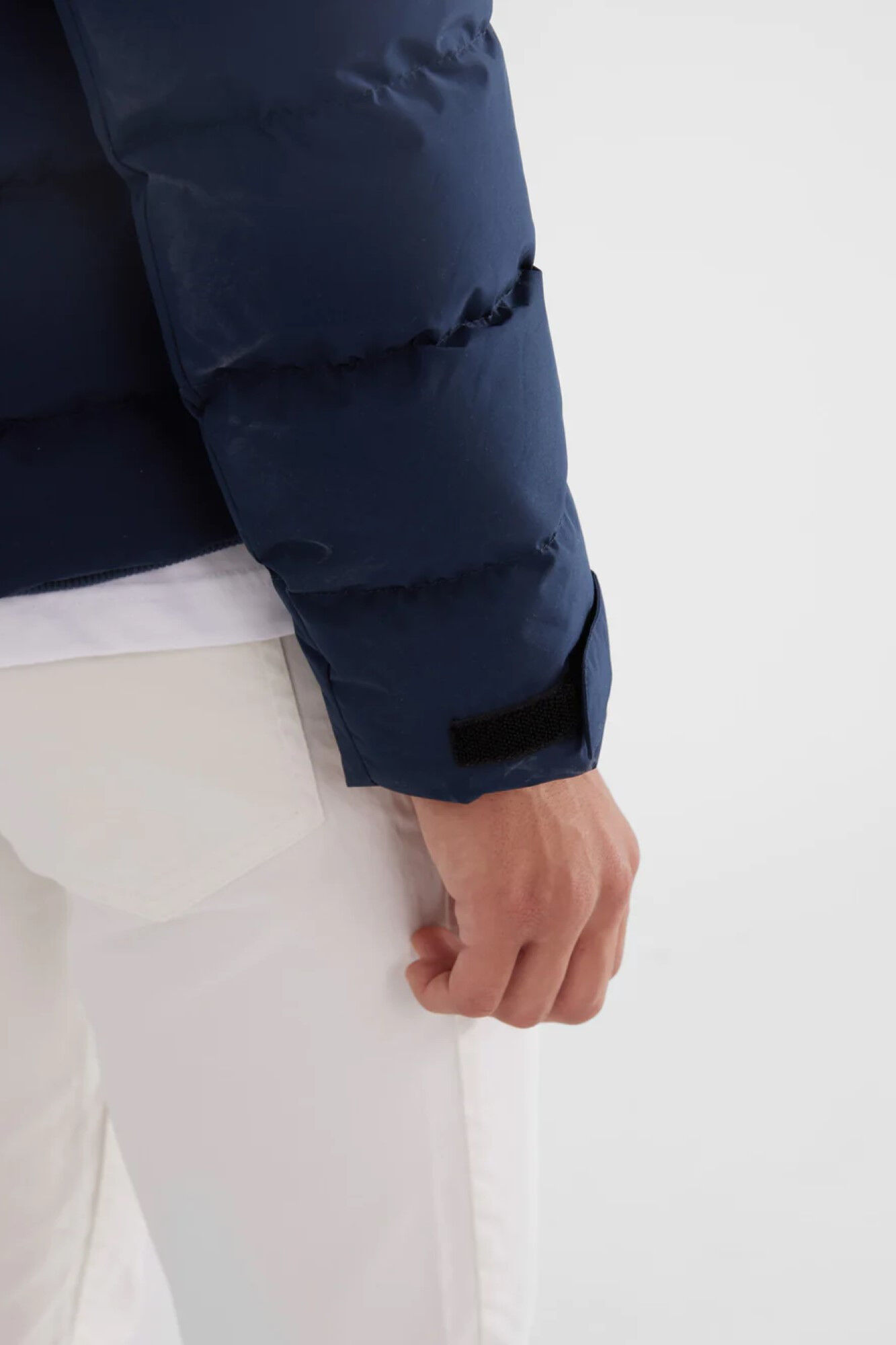 Silbon Abrigo tecnico capucha warm azul marino Azul marino