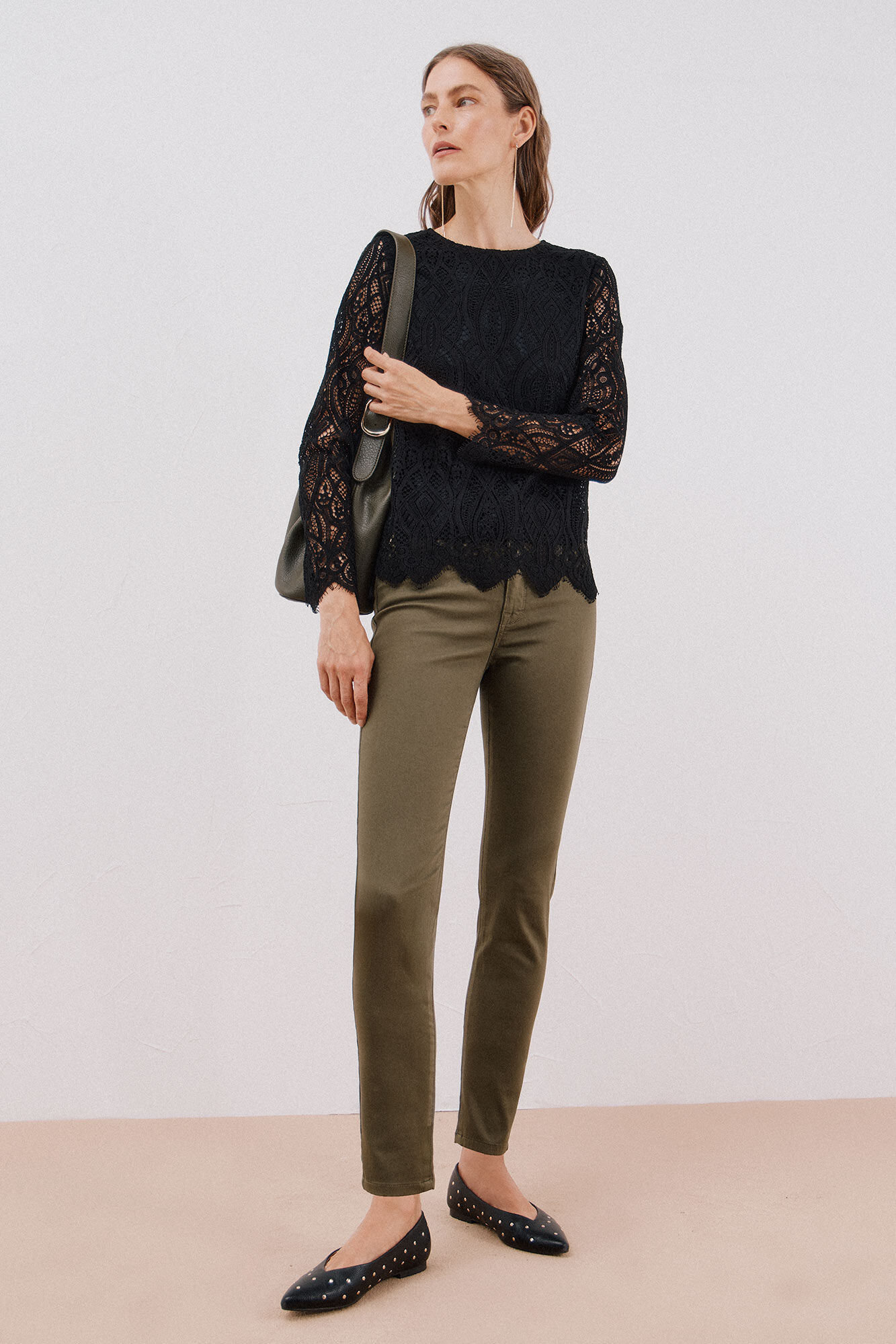 Cortefiel Cal&ccedil;as Coloridas Sensational Verde