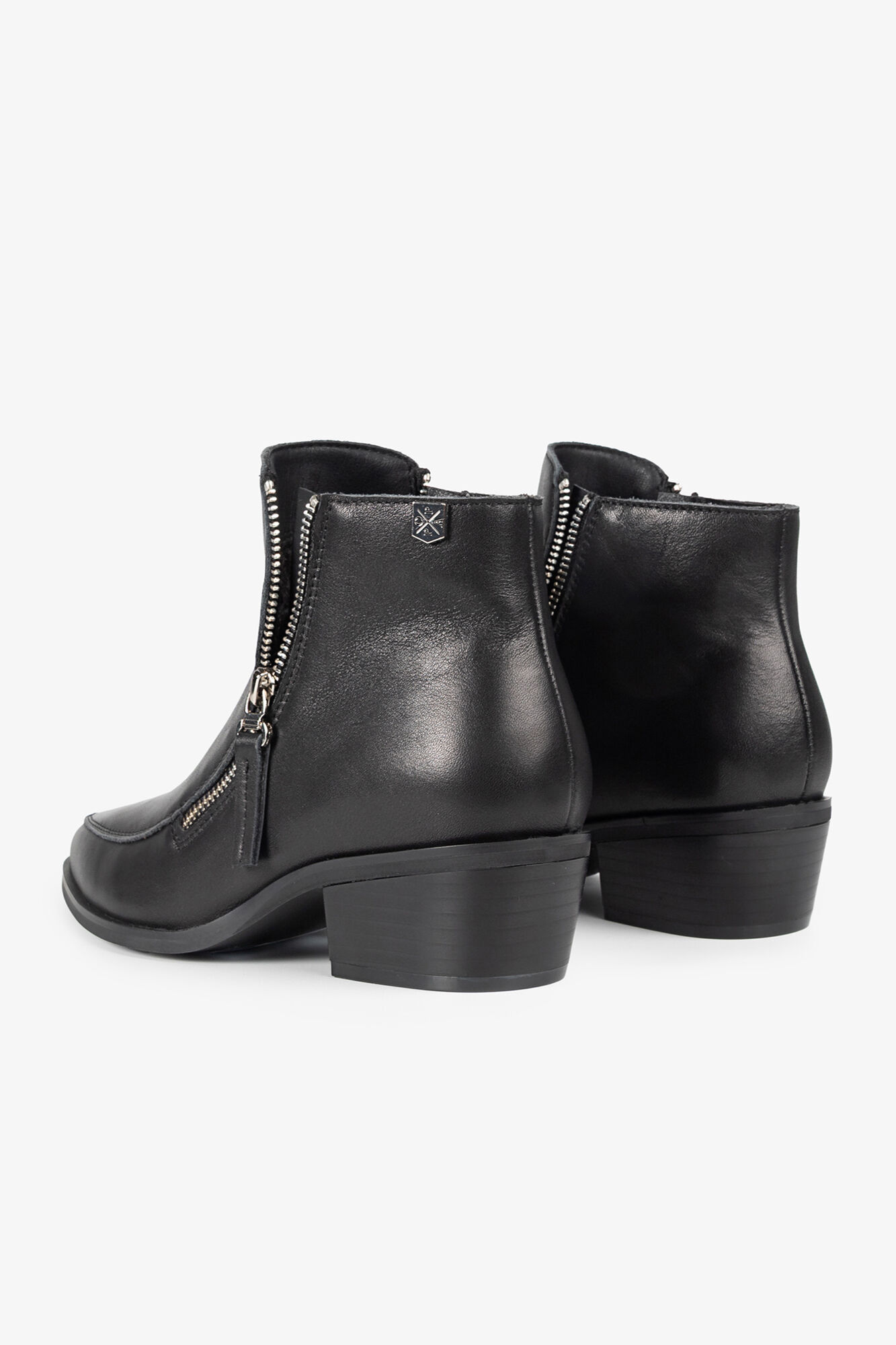 Popa Urban Leather Women's Ankle boot Black