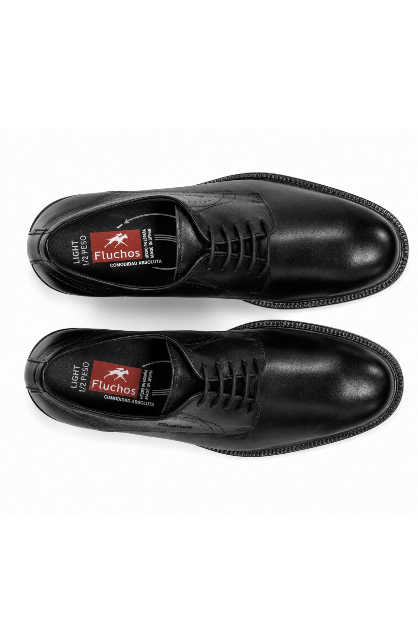 Fluchos Sapatos Adrien para homem Preto