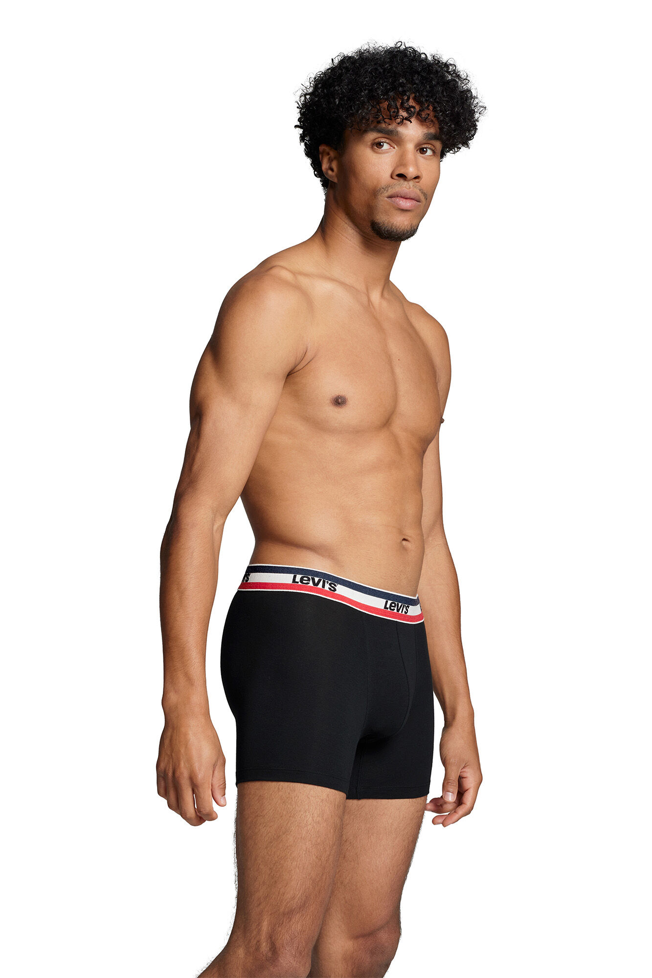 Levi's Cuecas boxers masculinas Levi's&reg;, pacote com 2 Preto