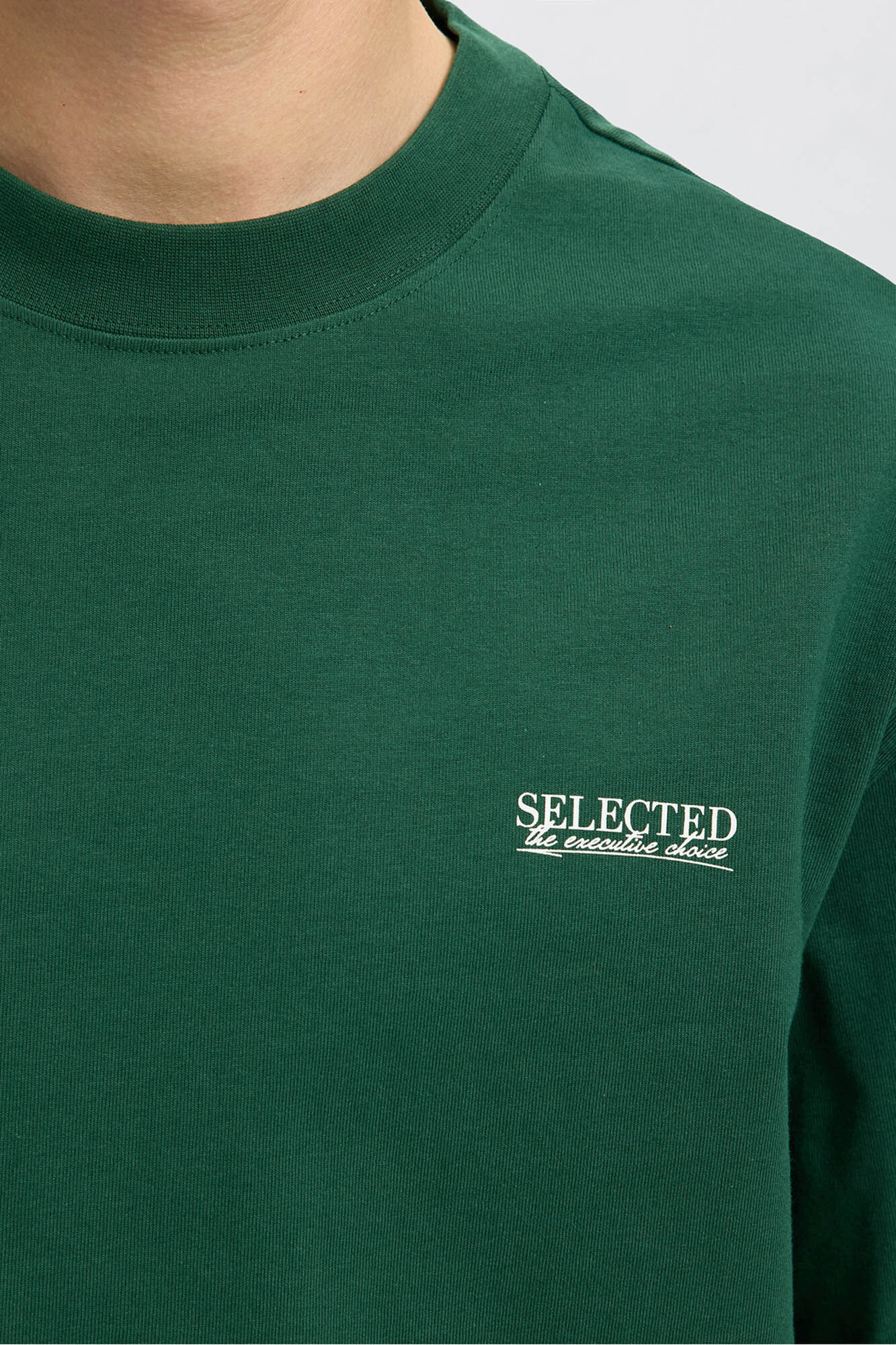 Selected Camiseta de manga corta Logo.