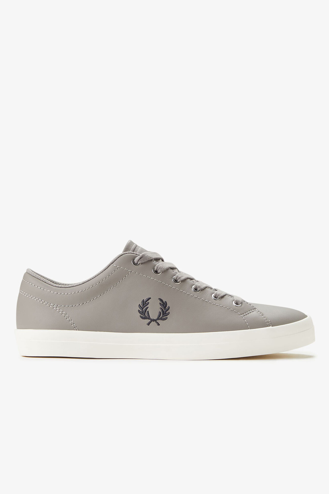 Fred Perry Chinelos Baseline em couro