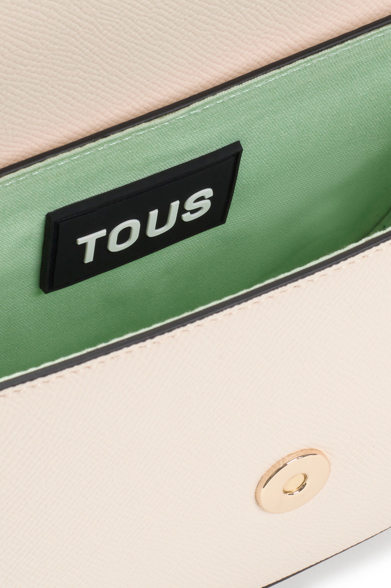 Tous Mini bandolera medialuna TOUS Brenda Beige