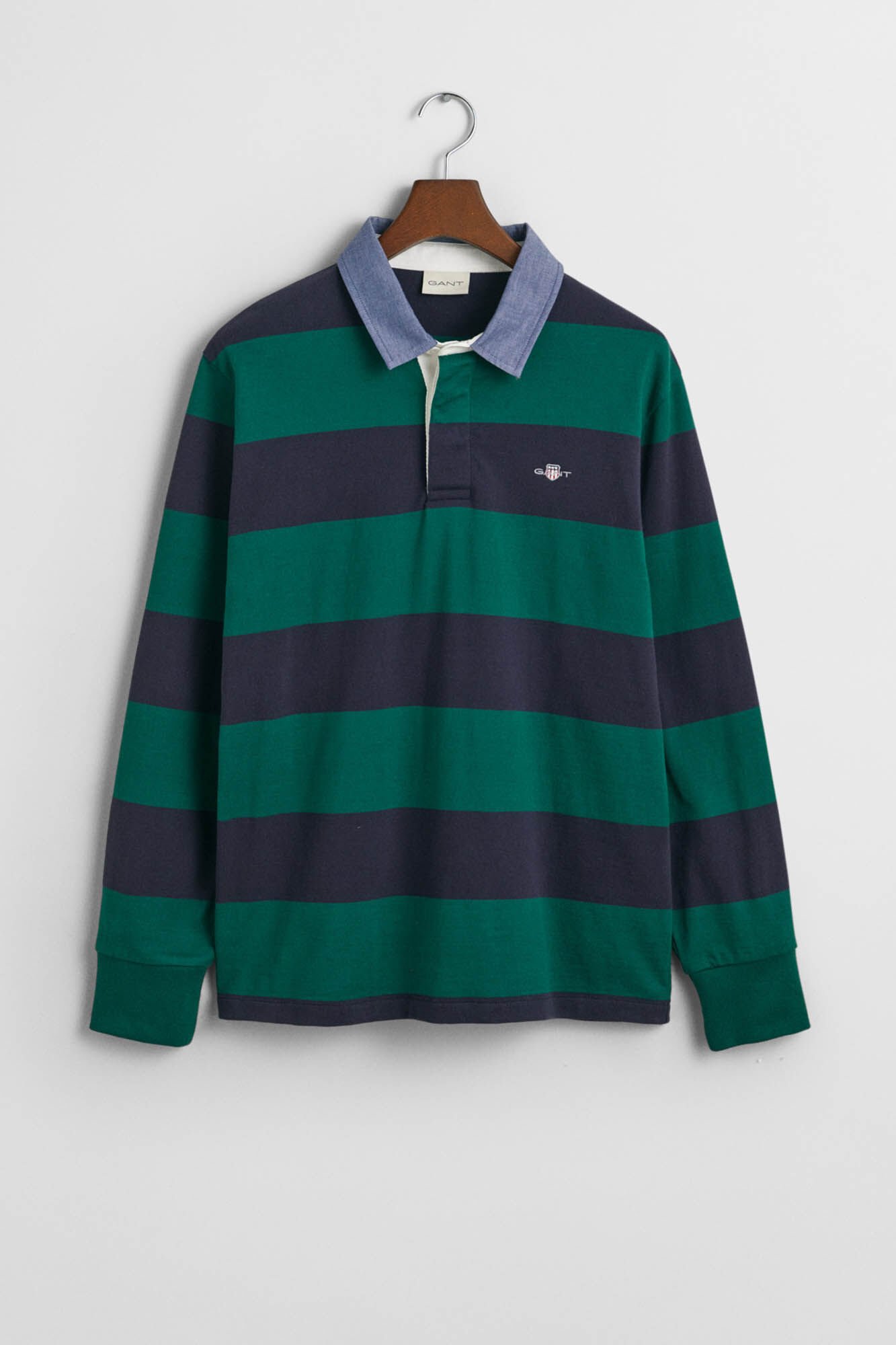 Gant striped rugger Green