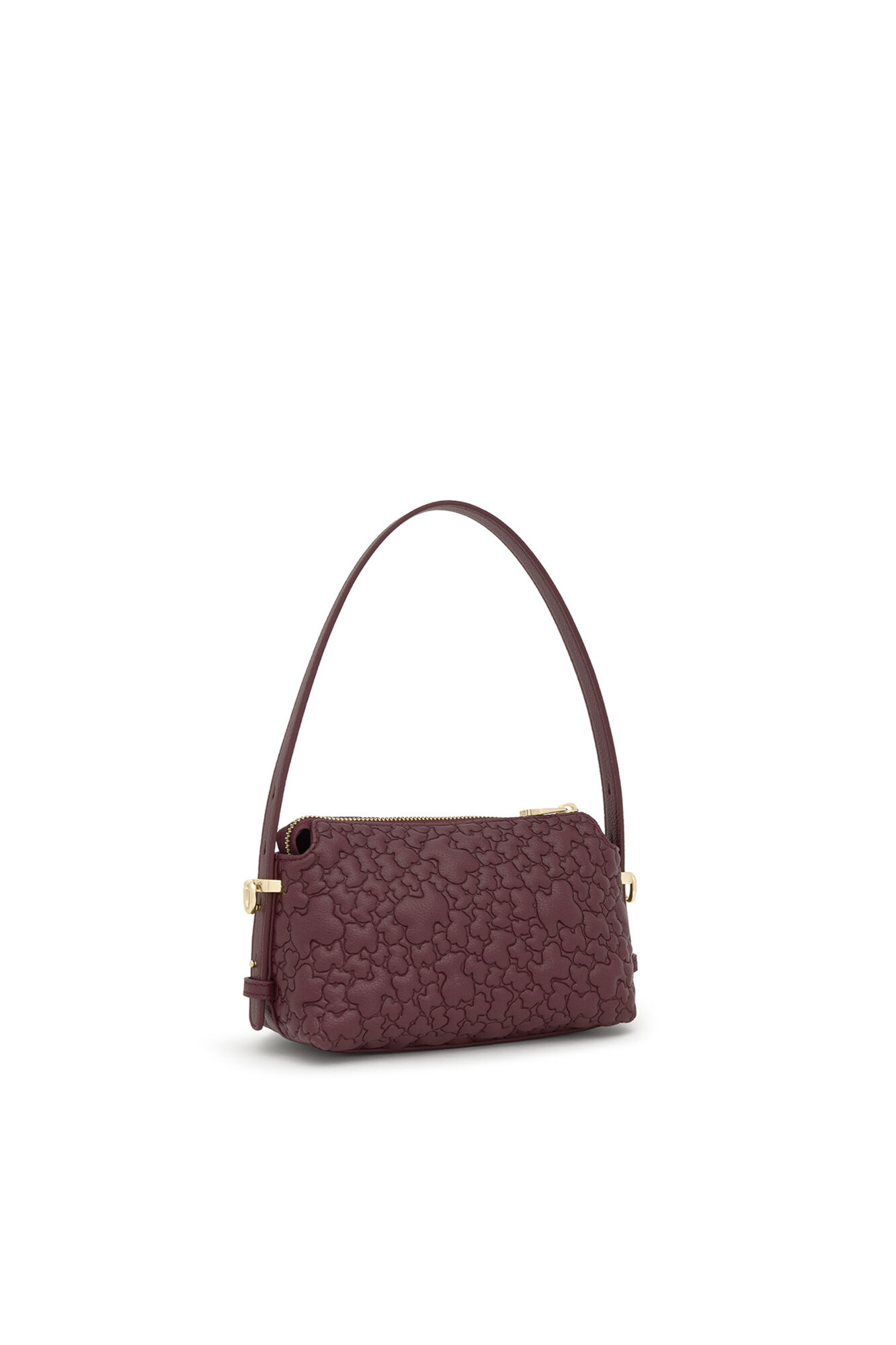 Tous TOUS Puffy Bear Mini Bag Maroon