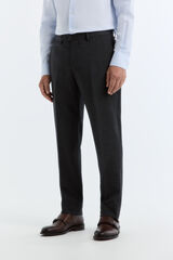 Cortefiel Smart twill trousers Dark grey