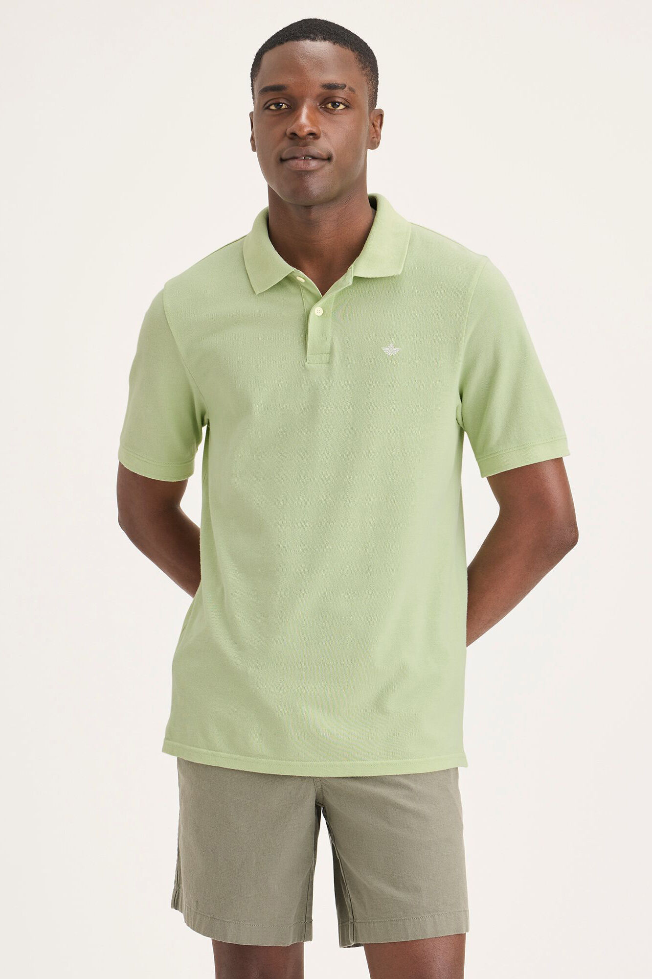 Dockers Polo de manga curta Amarelo