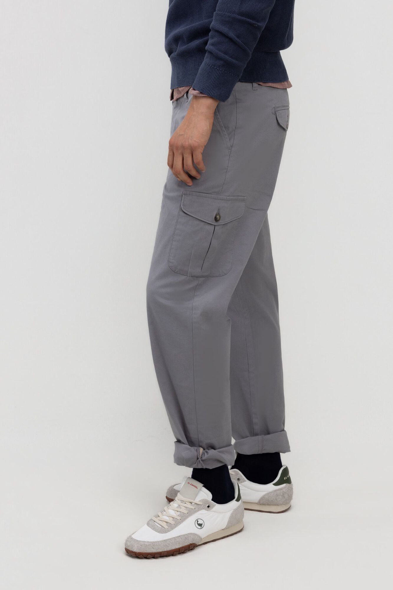 El Ganso Cal&ccedil;a cargo Cinzento