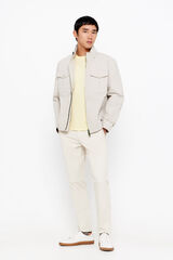 Cortefiel Four-pocket jacket Beige