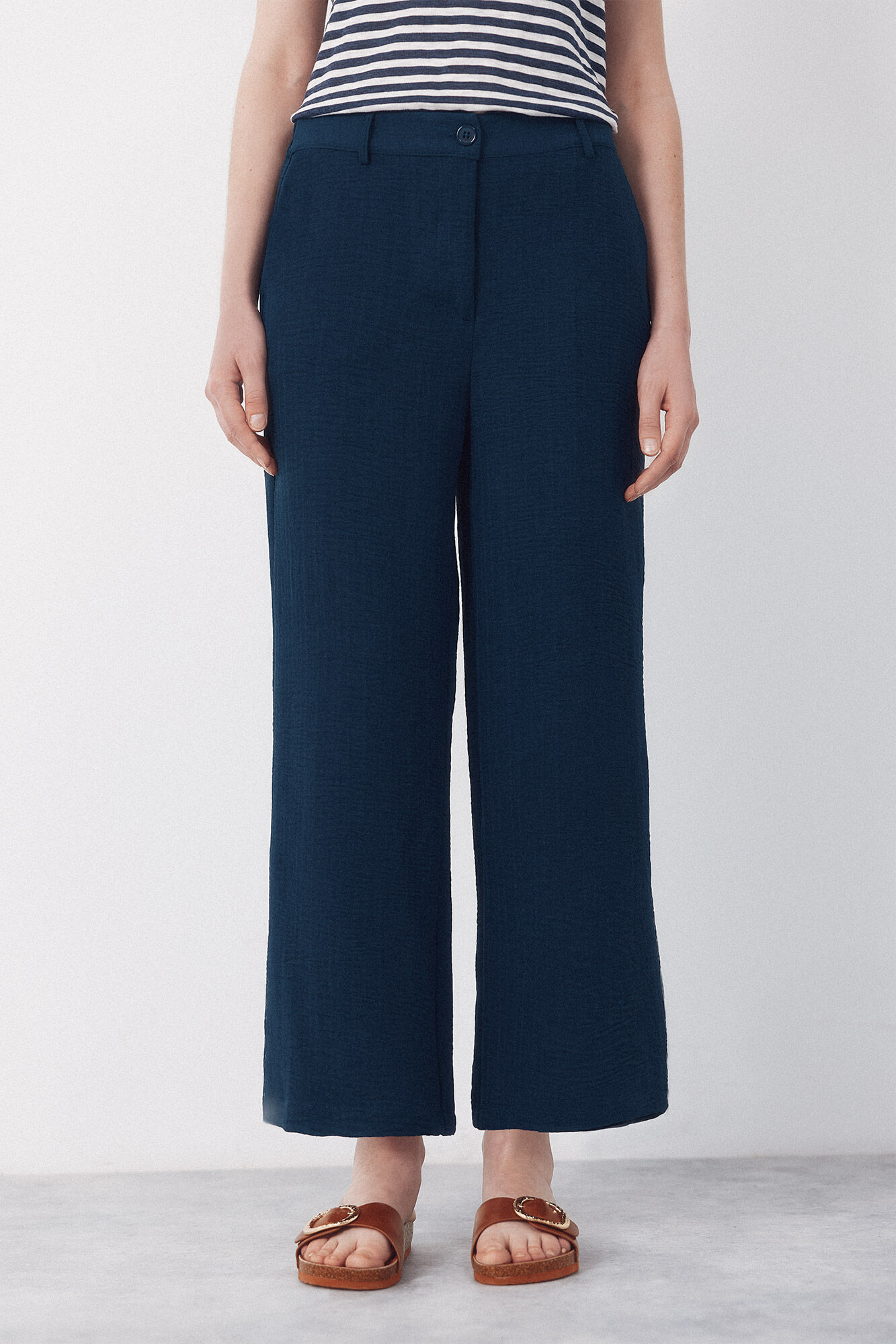 Cortefiel Textured pants