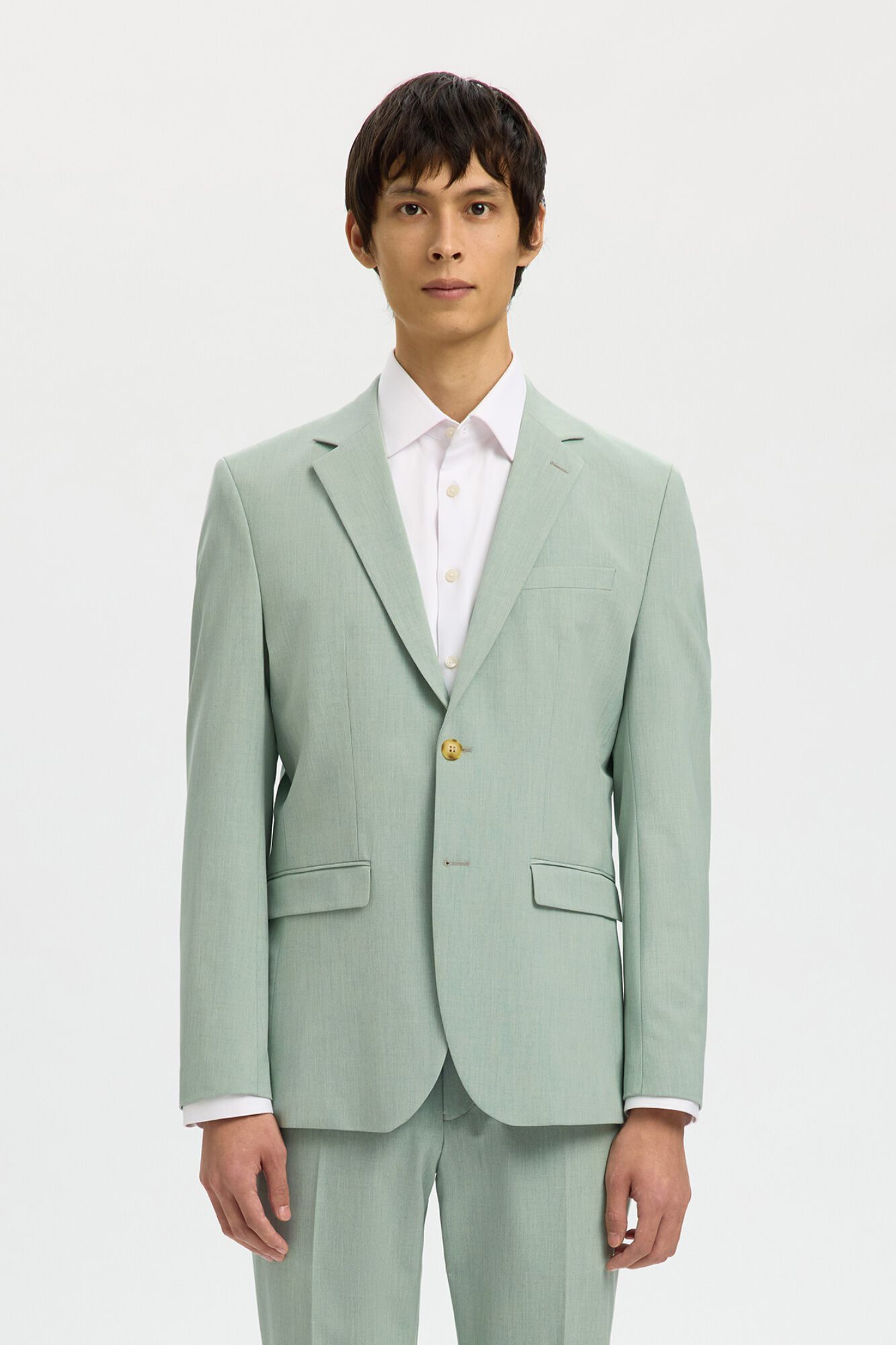 Selected Slim Fit blazer Kaki