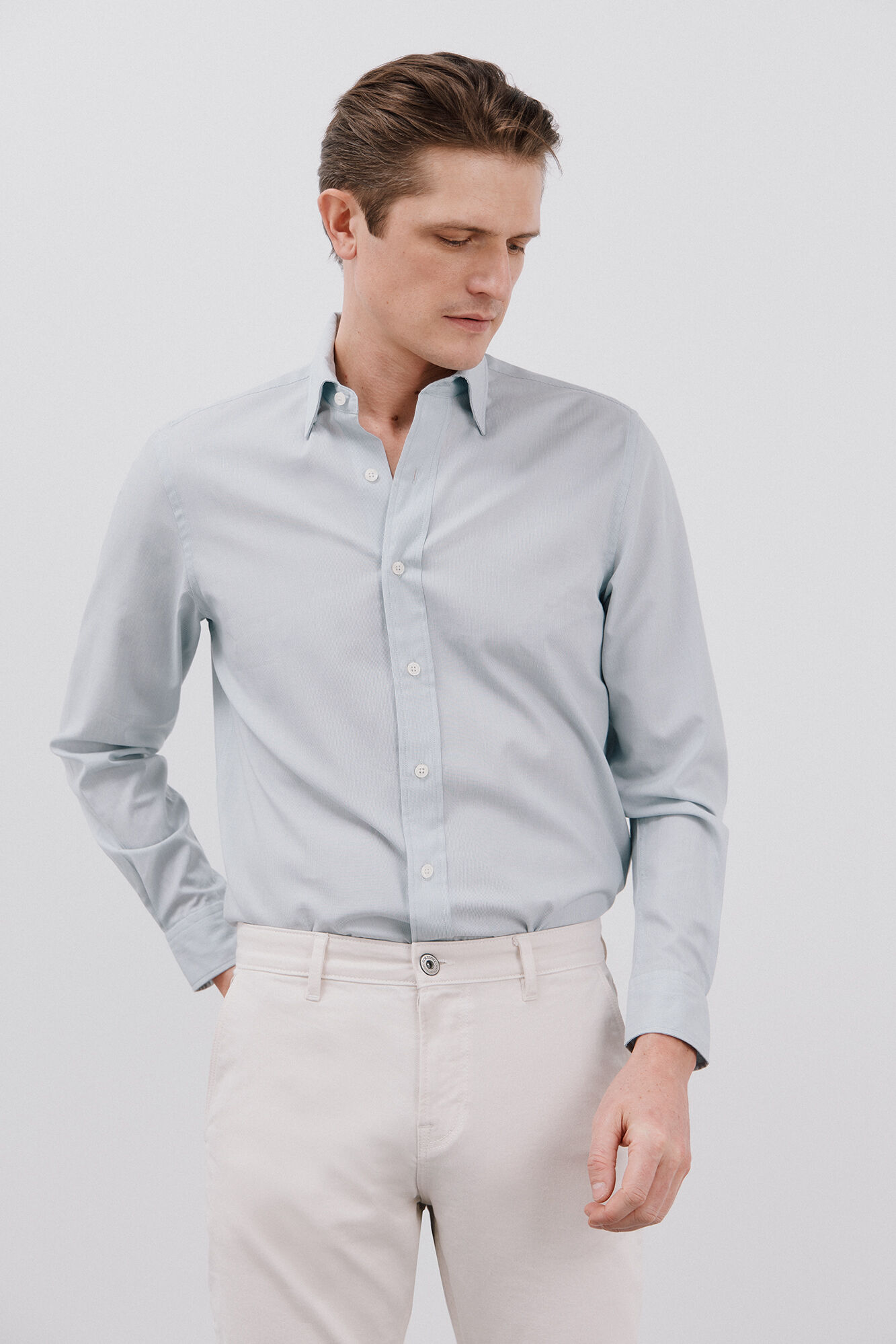 Camisa Outlet De Pedro Del Hierro Online Camisa Lino Pedro Del