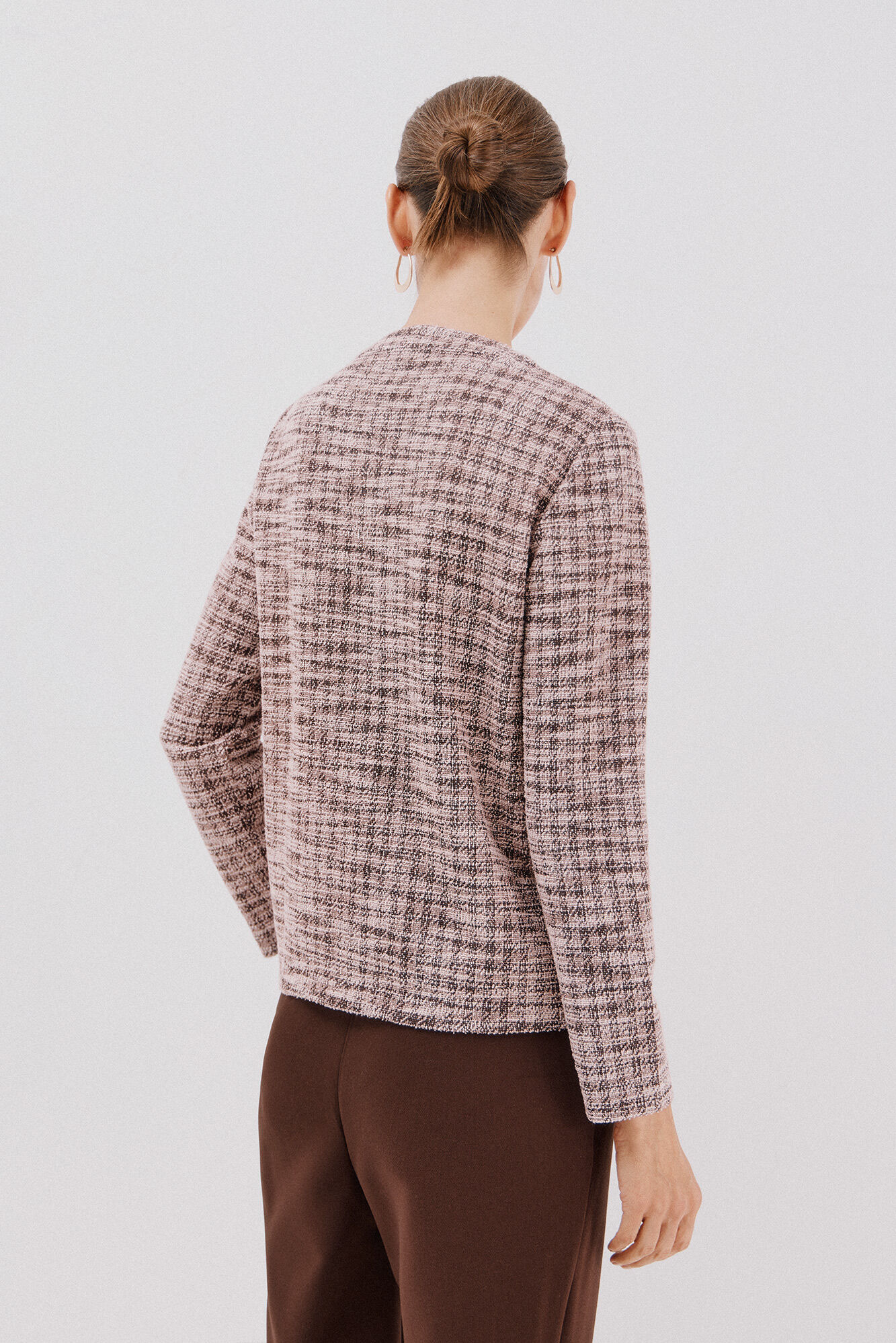 Cortefiel Cardigan de tweed