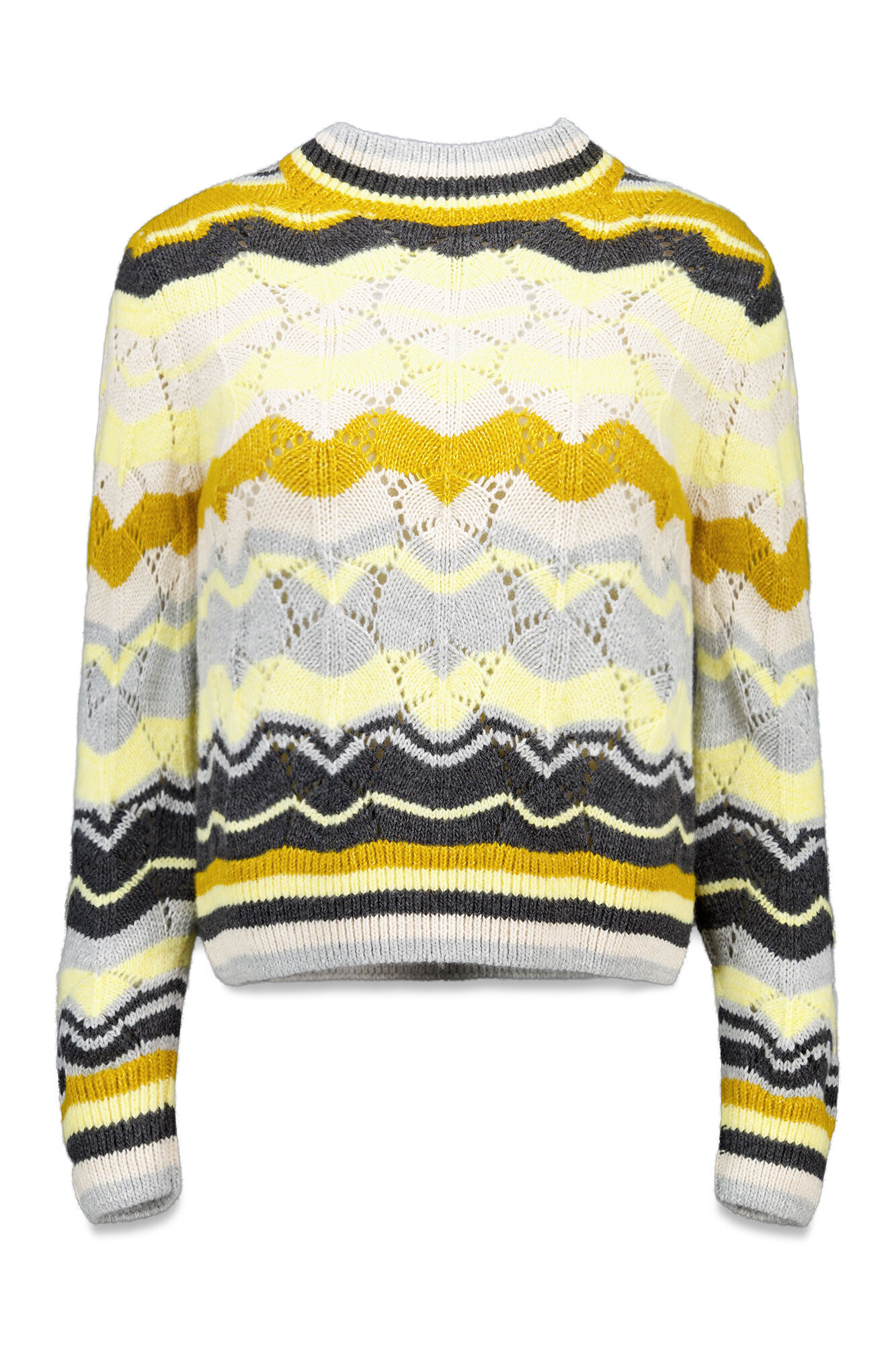 Slowlove Jersey ondas multicolor Amarelo