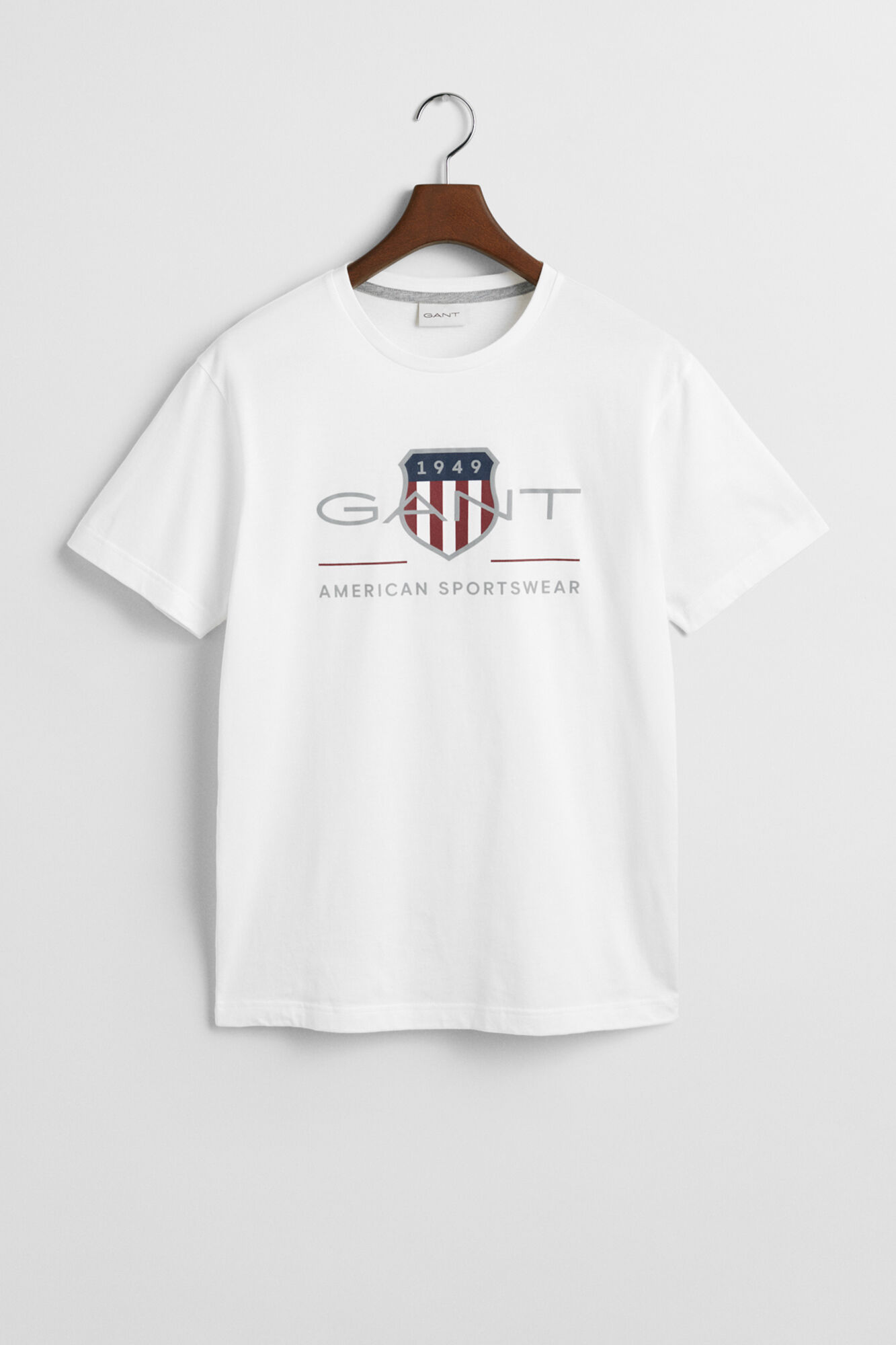 Gant Camiseta Archive Shield Blanco