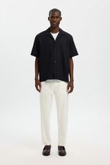 Selected Linen chinos White