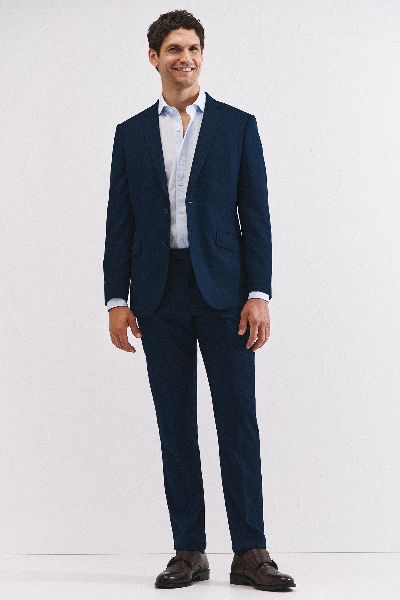 Cortefiel Xxi series bird's eye trousers