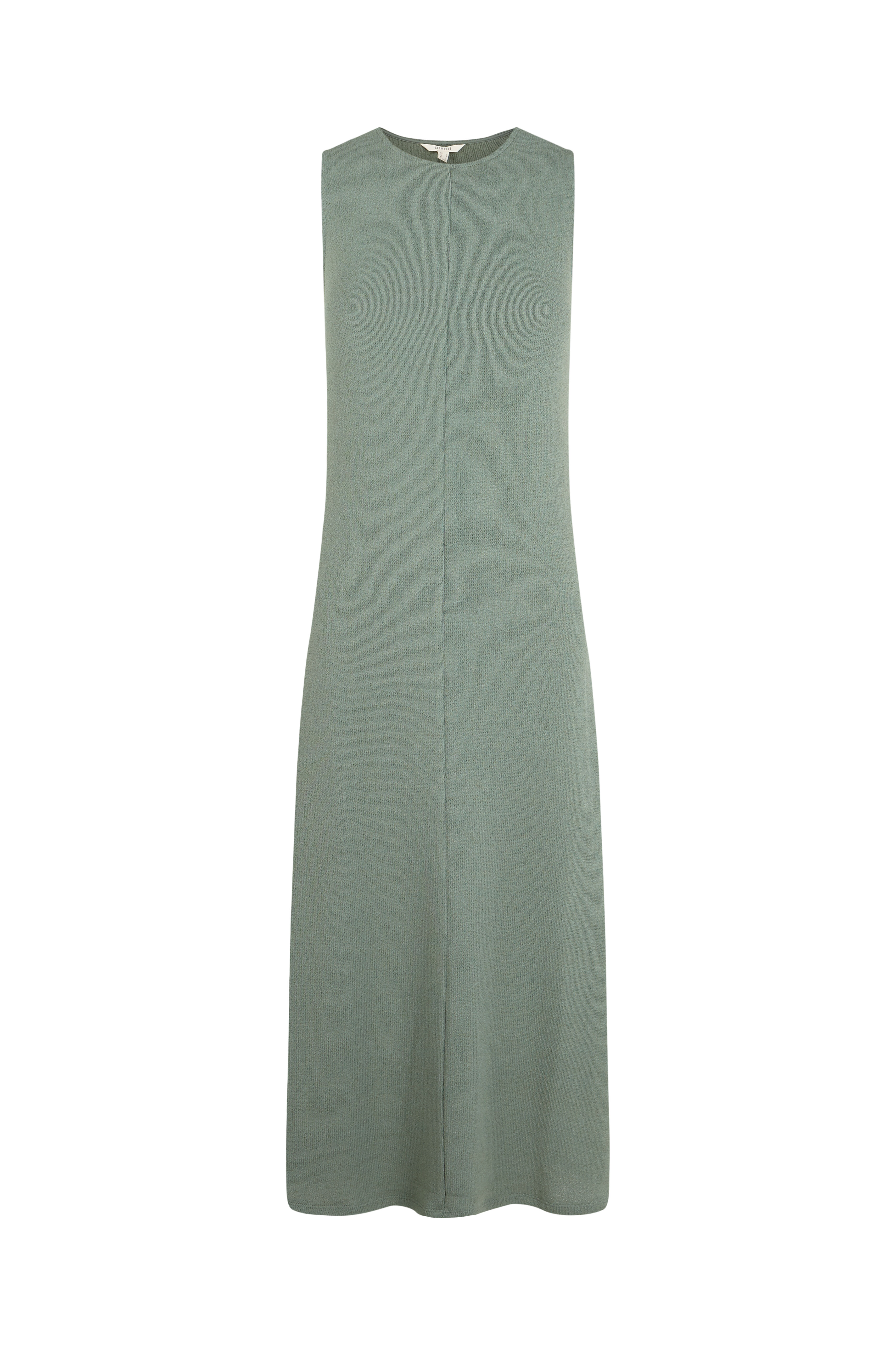 Slowlove Vestido b&aacute;sico estructura Kaki