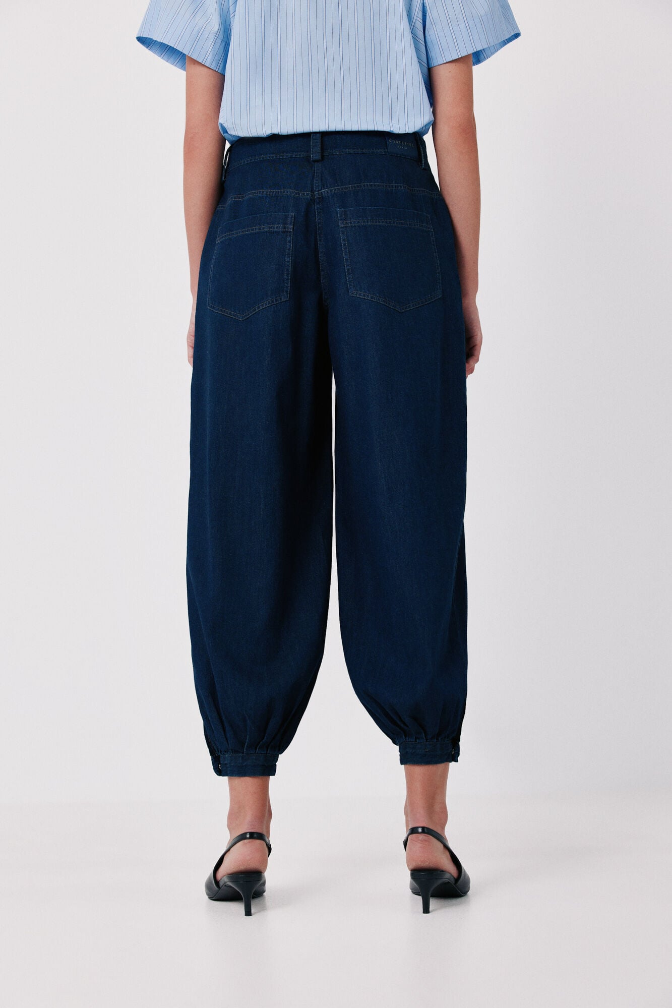 Cortefiel Baggy jeans Blue