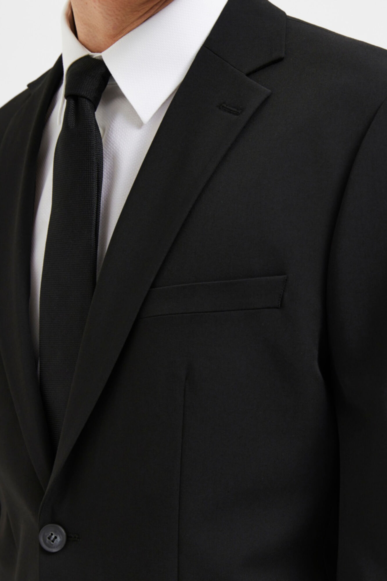 Selected Slim fit blazer  Black