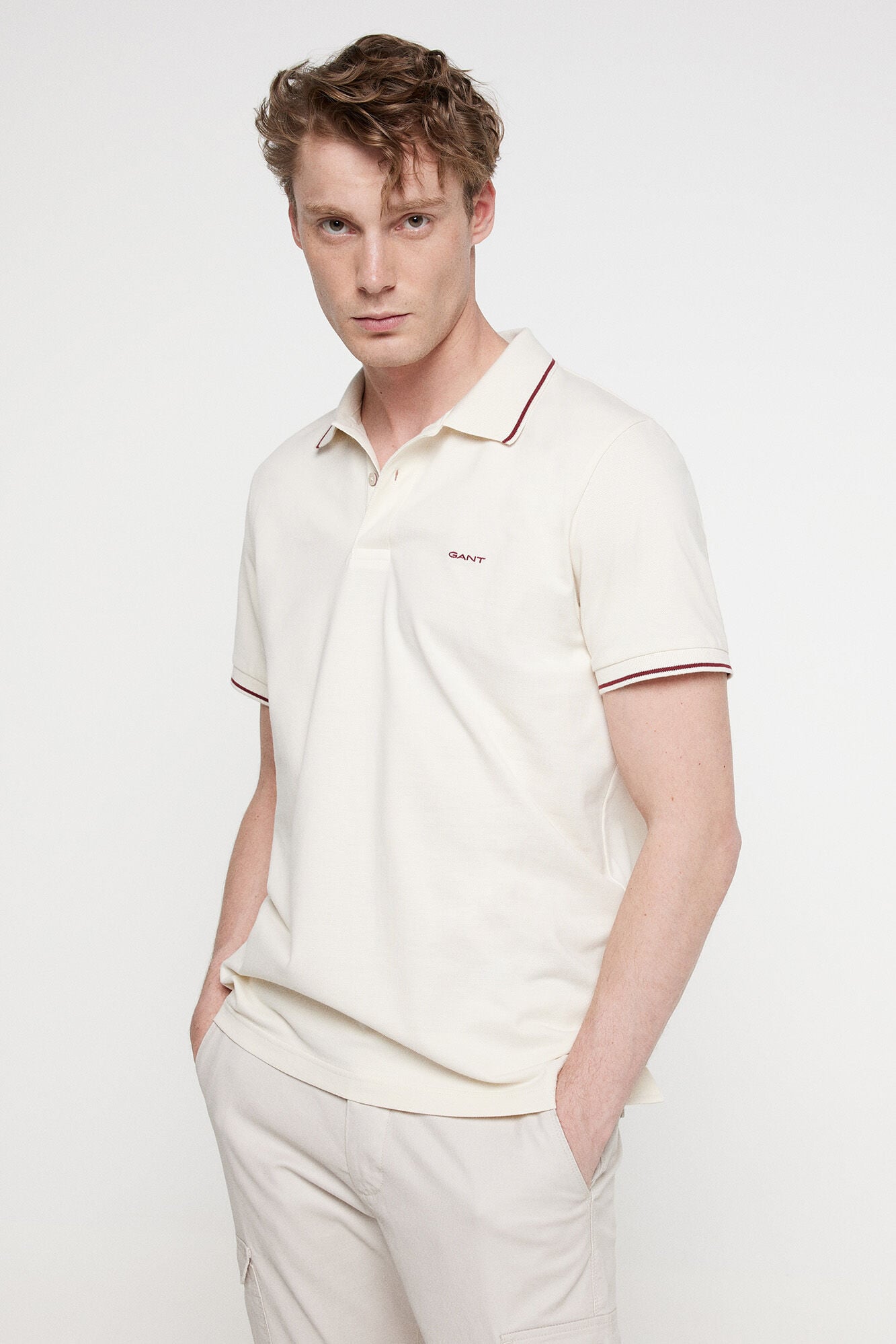 Gant Tipped Piqu&eacute; Polo Shirt
