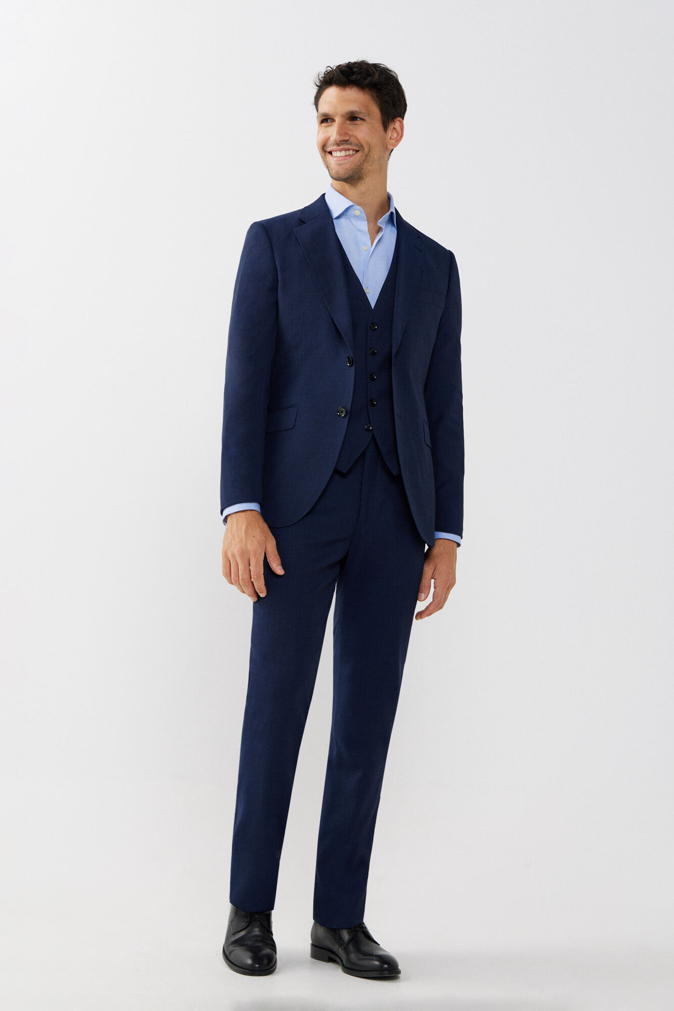 Cortefiel Pantal&oacute;n azul slim Azul oscuro