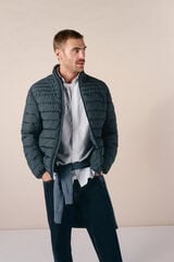 OOTO Blus&atilde;o acolchoado ultraleve Azul