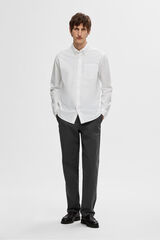 Selected Regular Fit Oxford Shirt  White