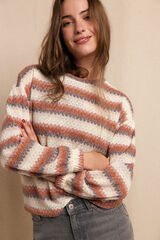 Slowlove Top estruturado multicolor Multicolorido