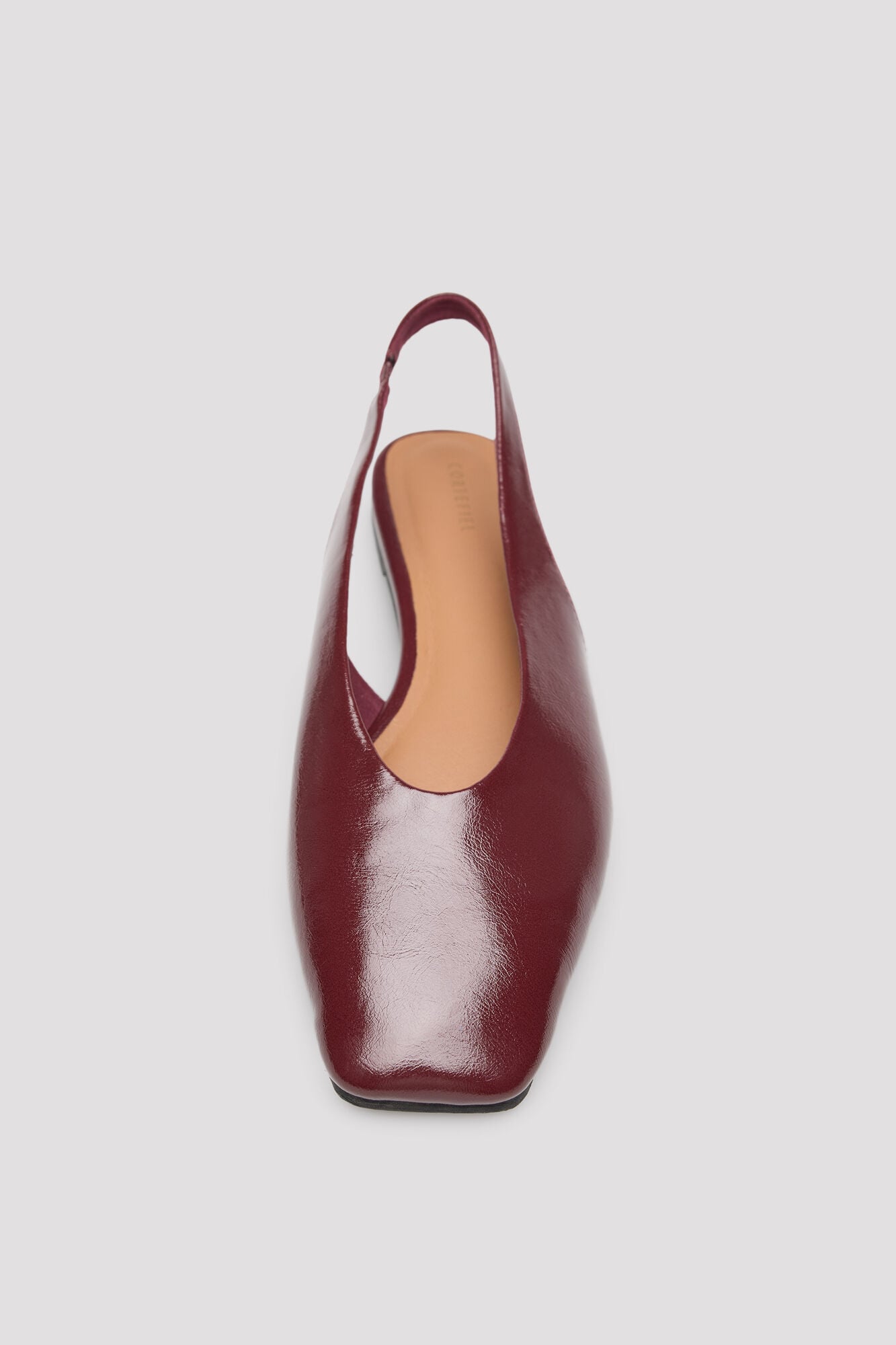 Cortefiel Square toe mule ballet flats