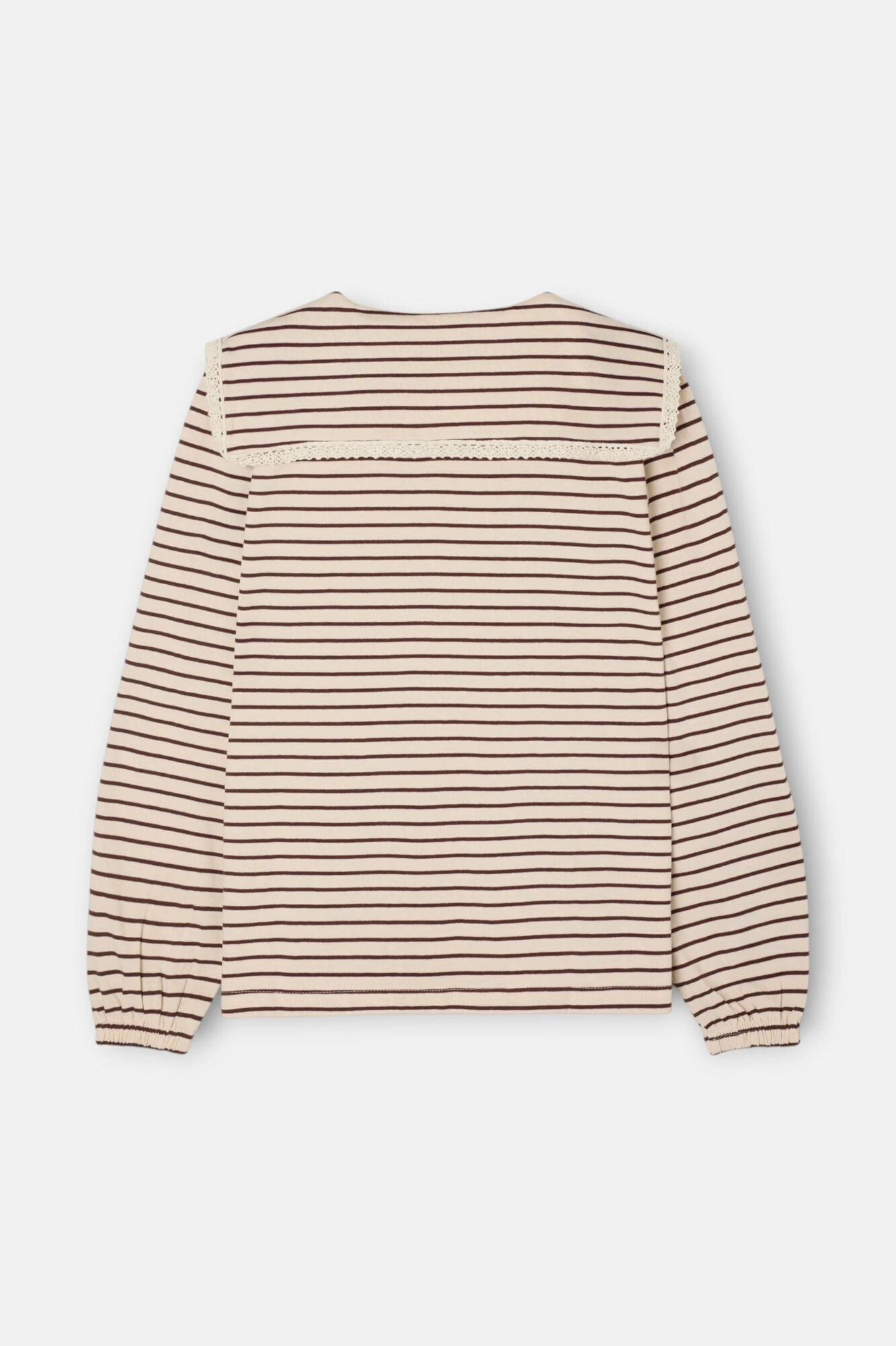 Silbon Camiseta manga larga cuello bobo rayas